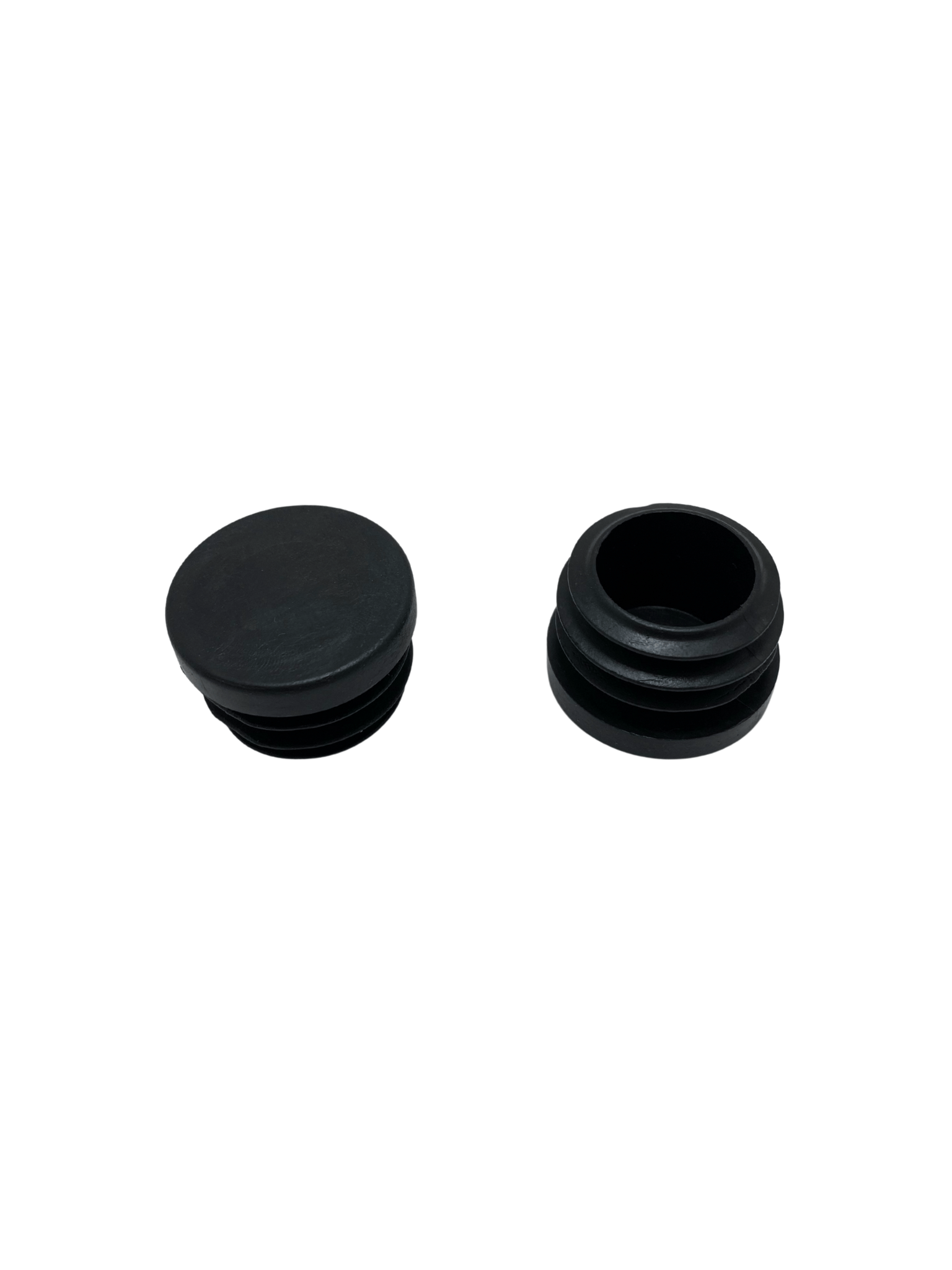 Yuvarlak Demir Profil İç Tapa Geçme Plastik Ayak Geçme Koruma Plastiği(38MM)(SİYAH)