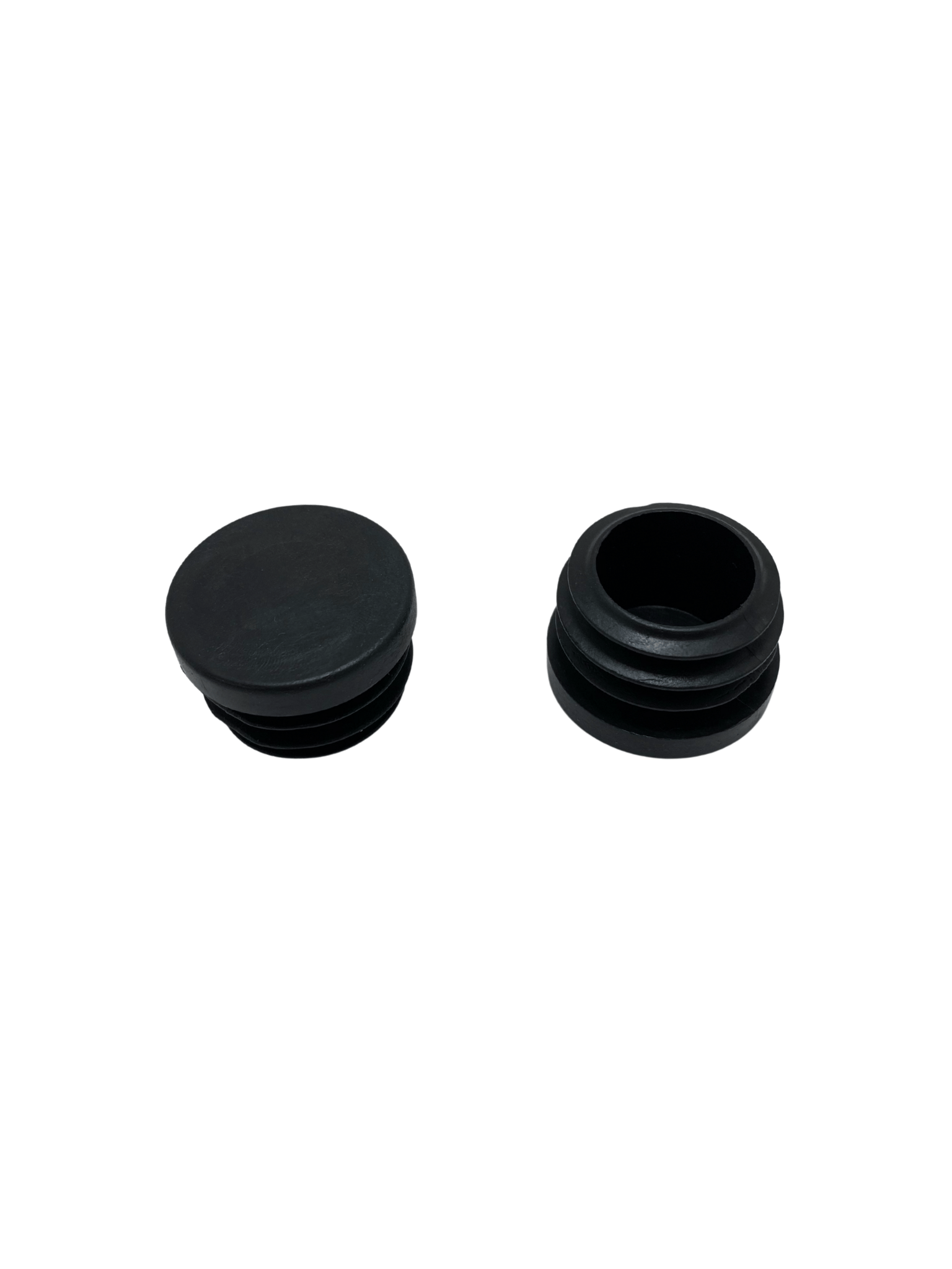 Yuvarlak Demir Profil İç Tapa Geçme Plastik Ayak Geçme Koruma Plastiği(42MM)(SİYAH)