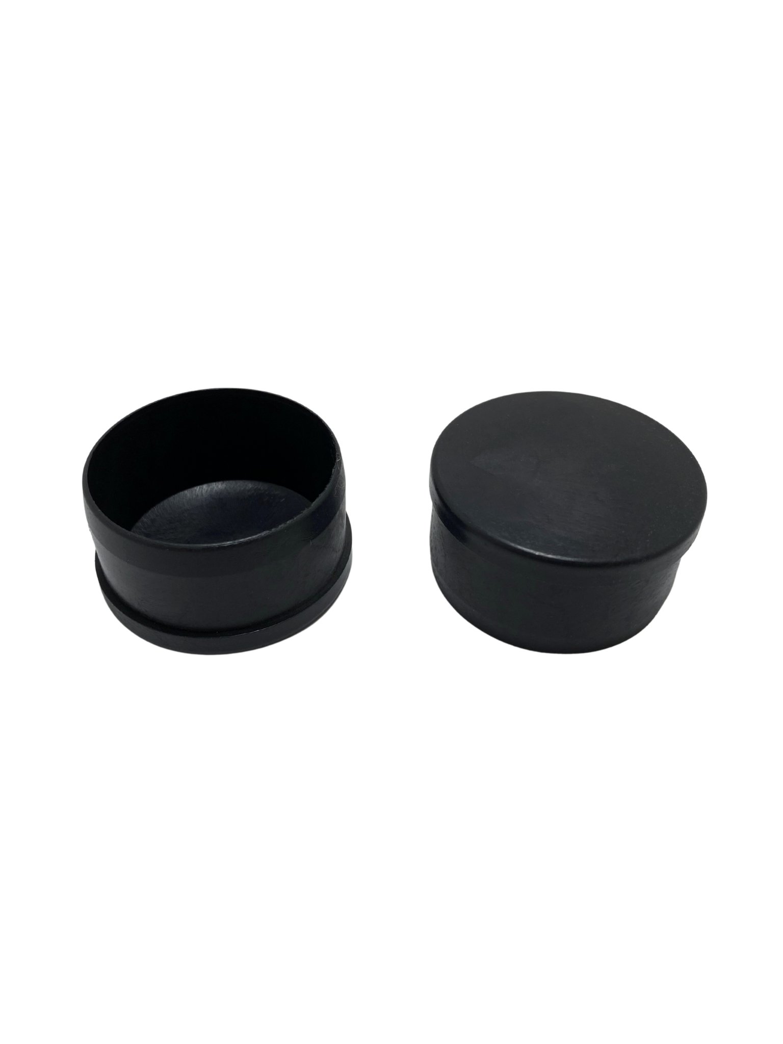 Yuvarlak Demir Profil İç Tapa Geçme Plastik Ayak Geçme Koruma Plastiği(60MM)(SİYAH)