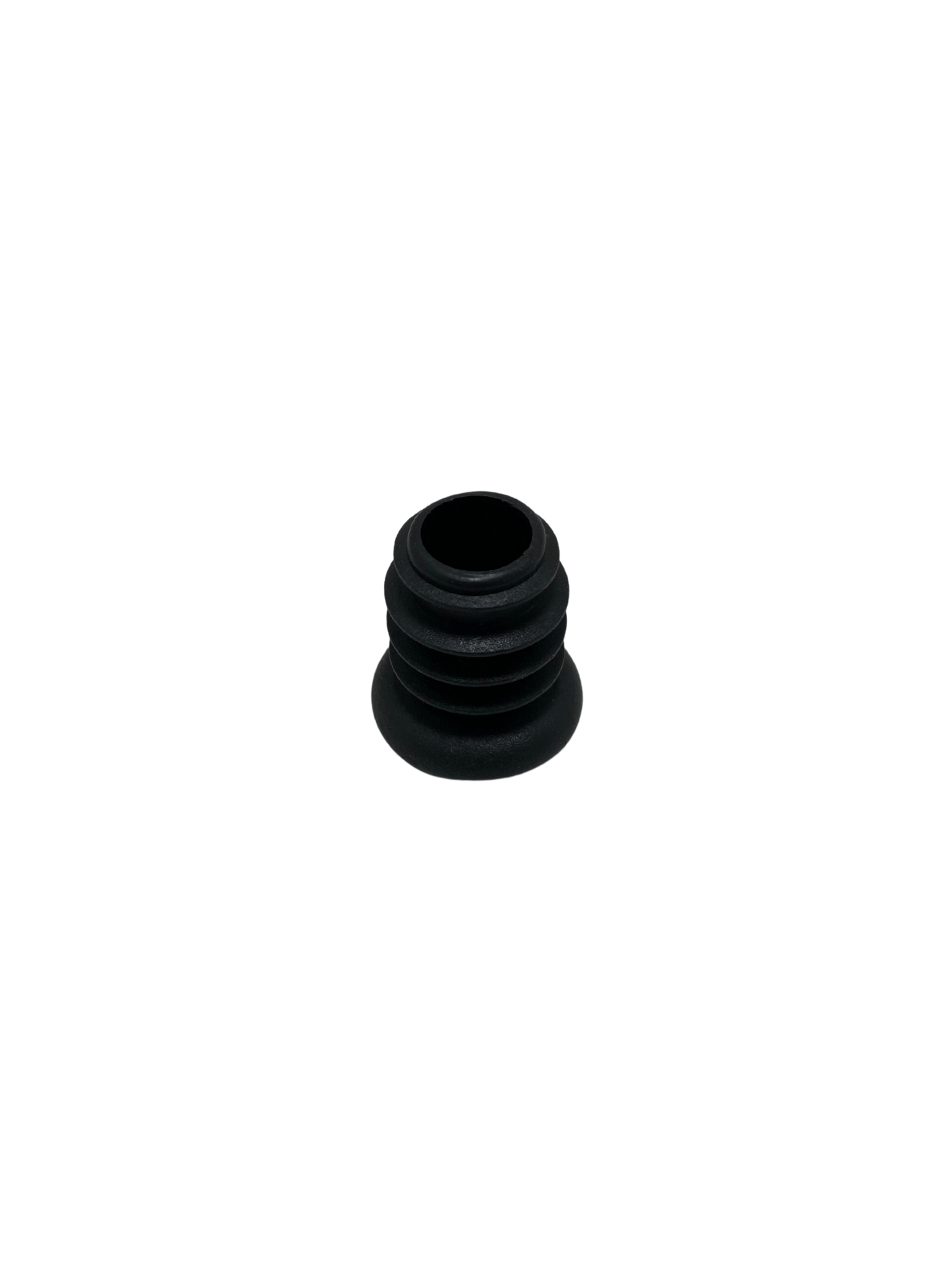 Yuvarlak Demir Profil İç Tapa Geçme Plastik Ayak Geçme Koruma Plastiği(25MM)(SİYAH)
