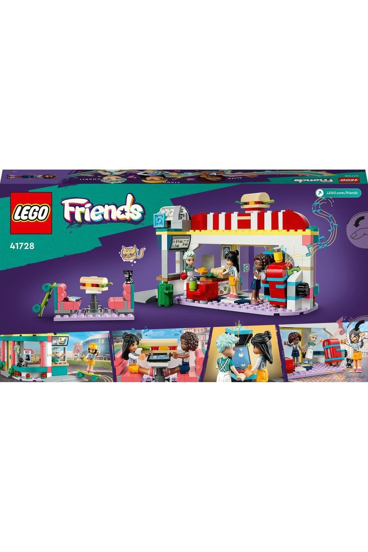 ® Friends Heartlake Şehir Merkezi Restoranı 41728 - 6 Yaş ve Üzeri için Yapım Seti (346 Parça)