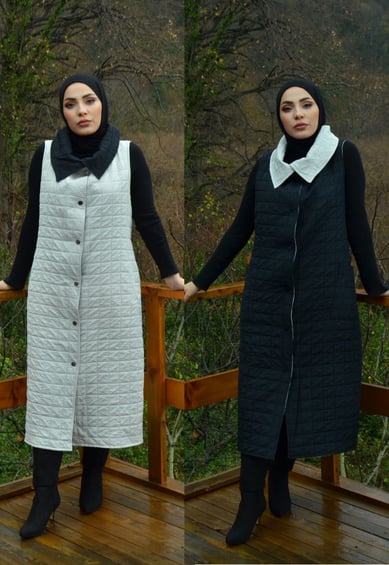 Yeni Sezon Çift Taraflı Kapitone Yelek Modelimiz