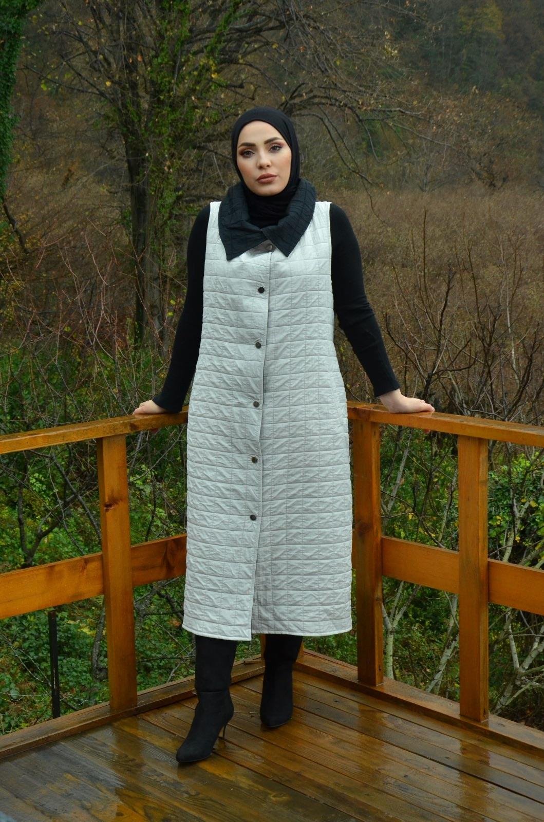 Yeni Sezon Çift Taraflı Kapitone Yelek Modelimiz