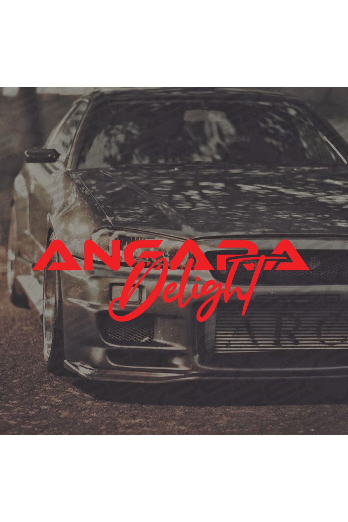 Angara Delight Oto Sticker Araba Sticker Oto Cam Yazı Araba Cam Yazı Sticker