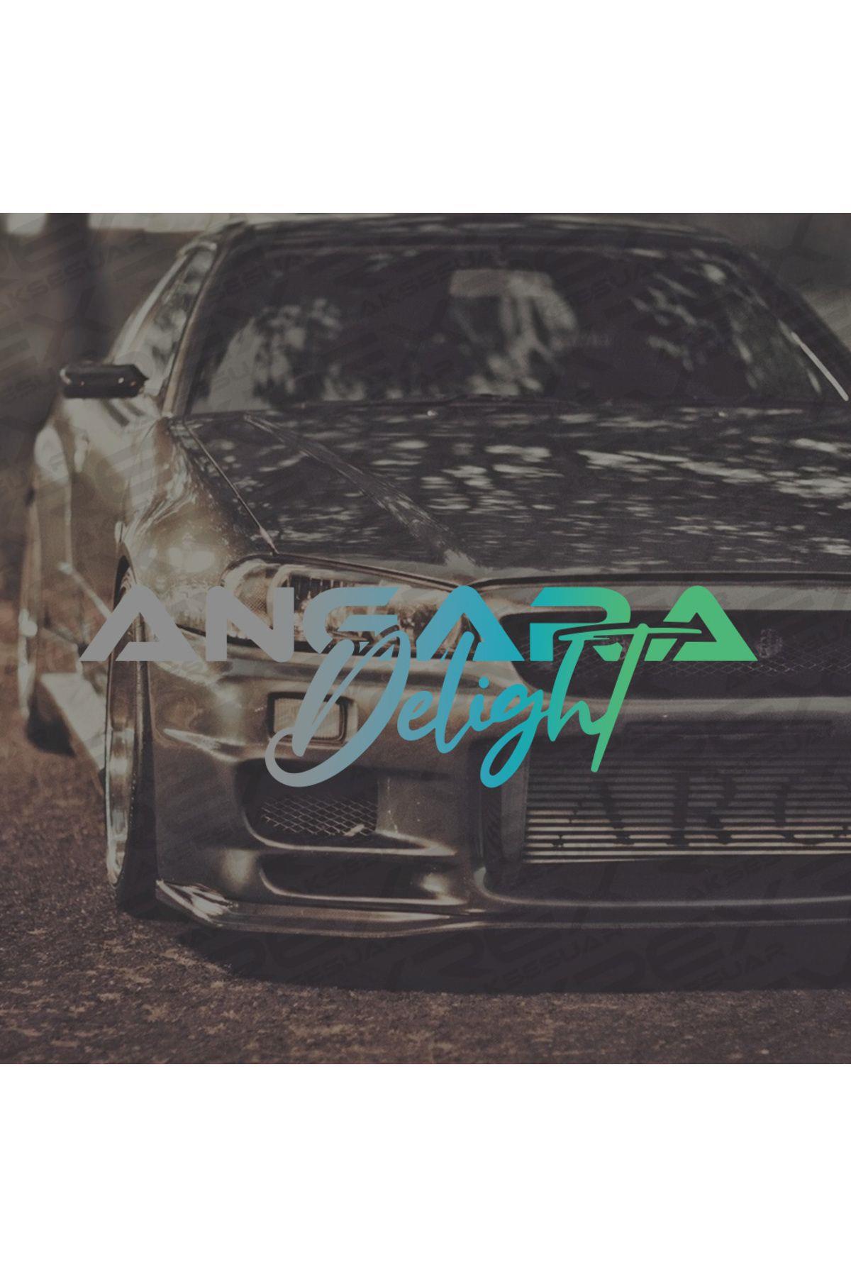 Angara Delight Oto Sticker Araba Sticker Oto Cam Yazı Araba Cam Yazı Sticker