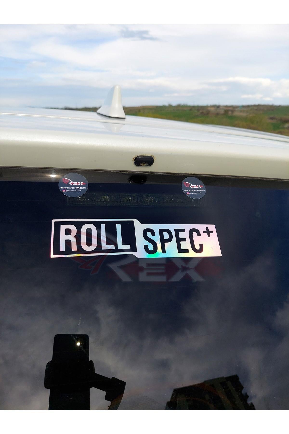 Roll Spec Hologram Oto Sticker Araba Hologram Sticker Oto Cam Yazı Araba Cam Yazı Sticker