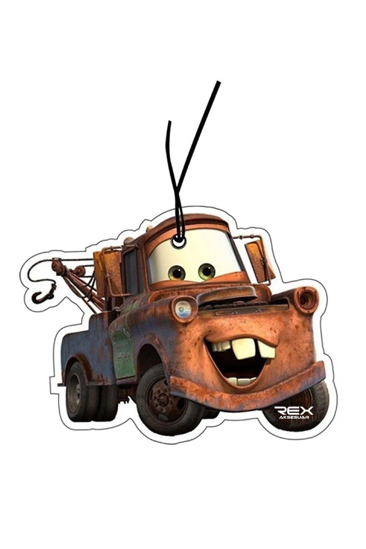 Şimşek Mcqueen Mater Tasarımlı Oto Kokusu Ve Aksesuarı