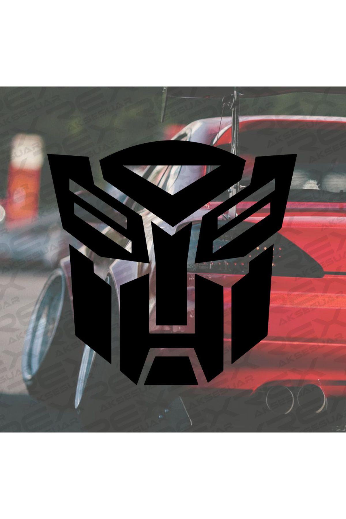 Transformers Oto Sticker Araba Sticker Oto Cam Yazı Araba Cam Yazı Sticker