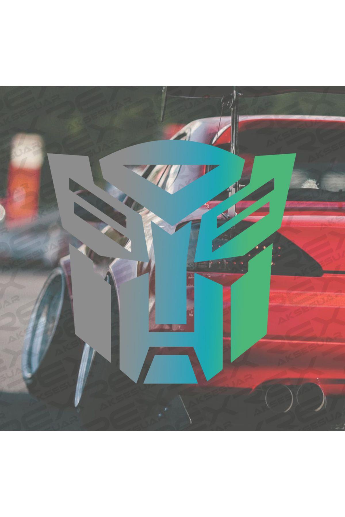 Transformers Oto Sticker Araba Sticker Oto Cam Yazı Araba Cam Yazı Sticker