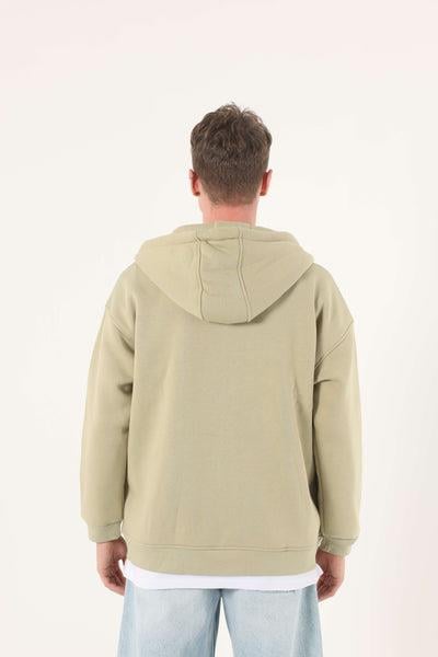 Erkek Comfort Basıc Eşofman Üstü Fermuarlı