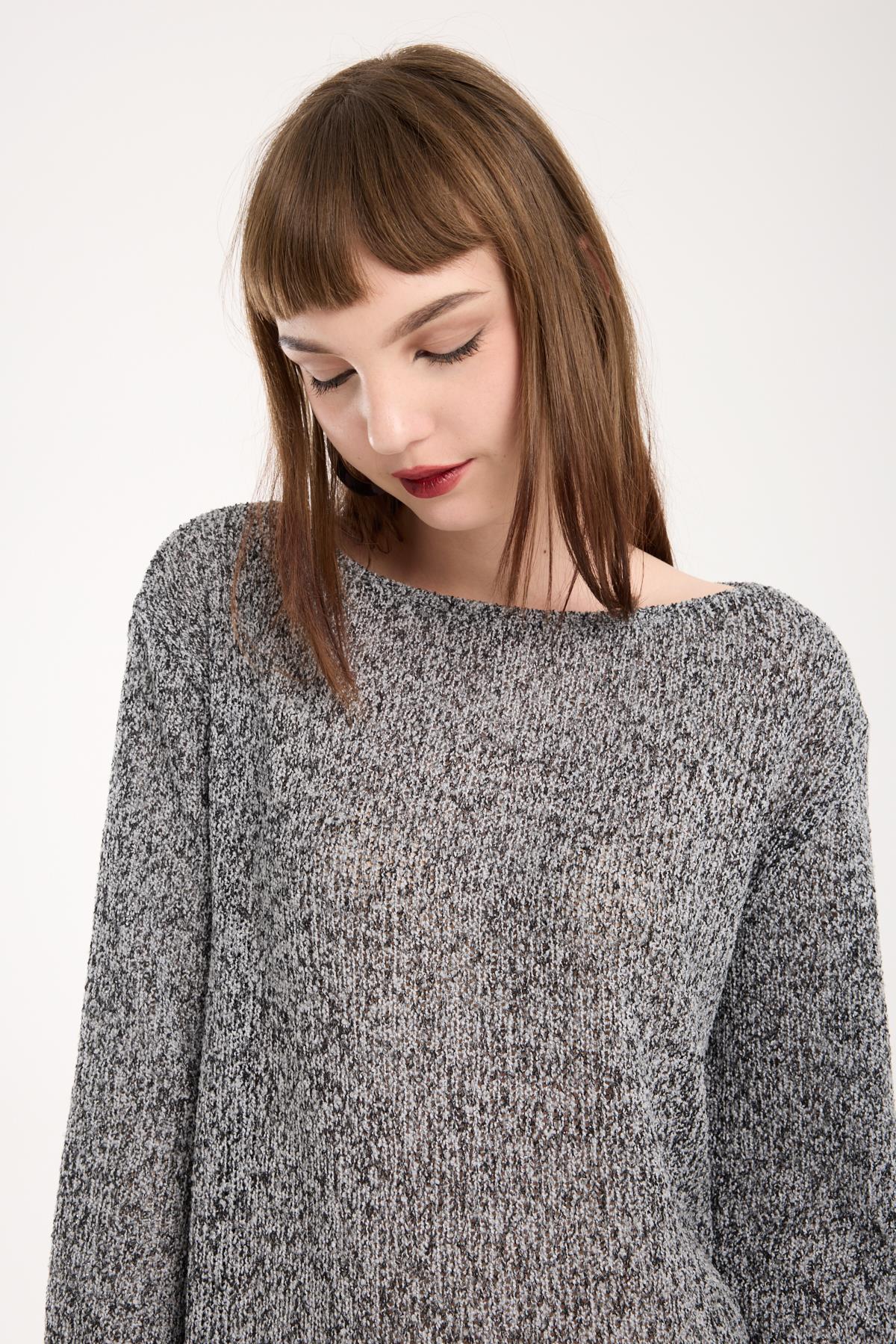 Kadın %100 Pamuk Triko Örgü Örme Kumaş Sweatshirt