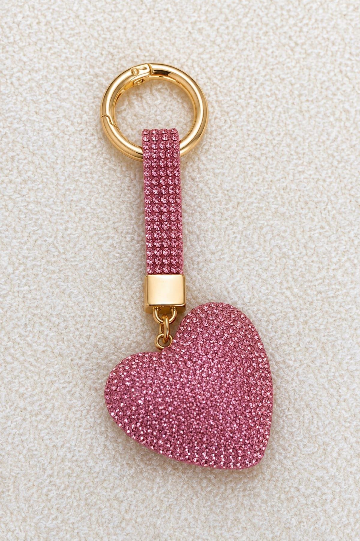 La'Graccio Paris Taşlı Kalp Charm