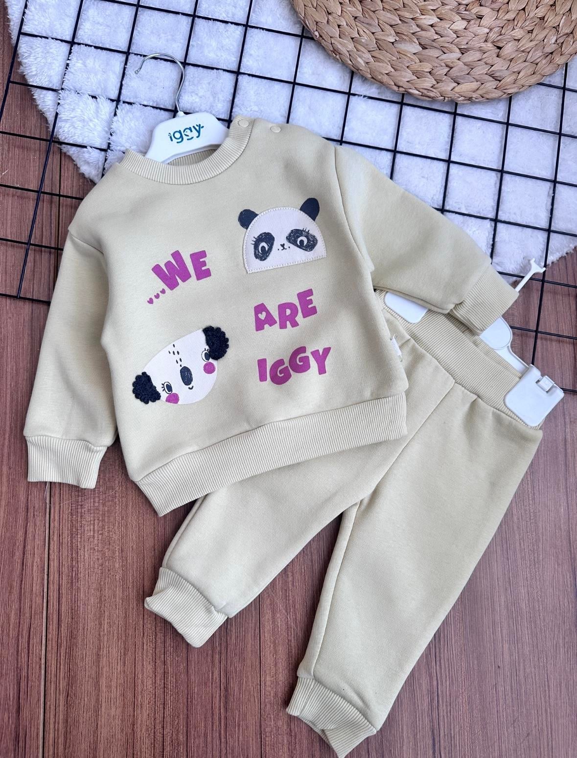  6-24 Ay Soft Sarı We Are İggy Alt Üst Takım