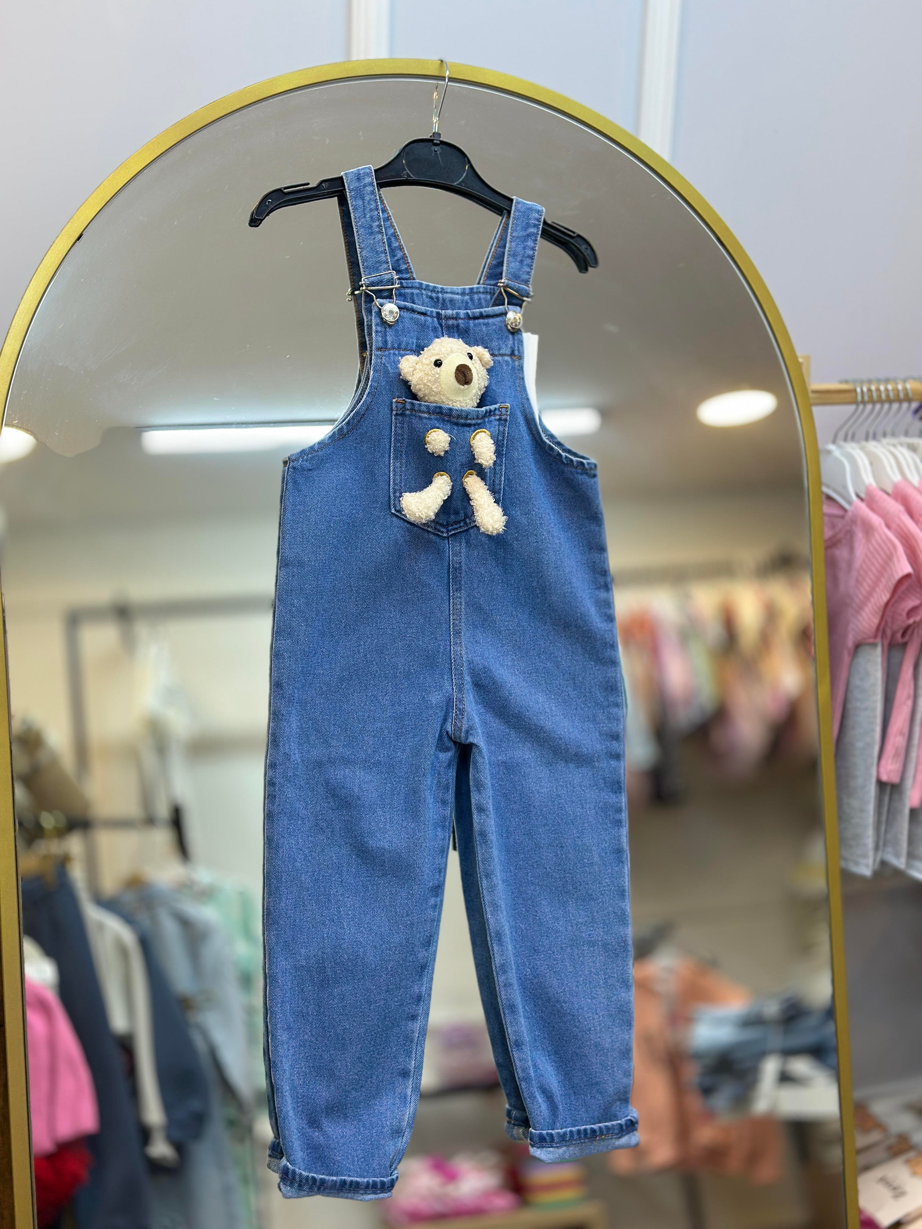 2-8 Yaş Teddy Salopet