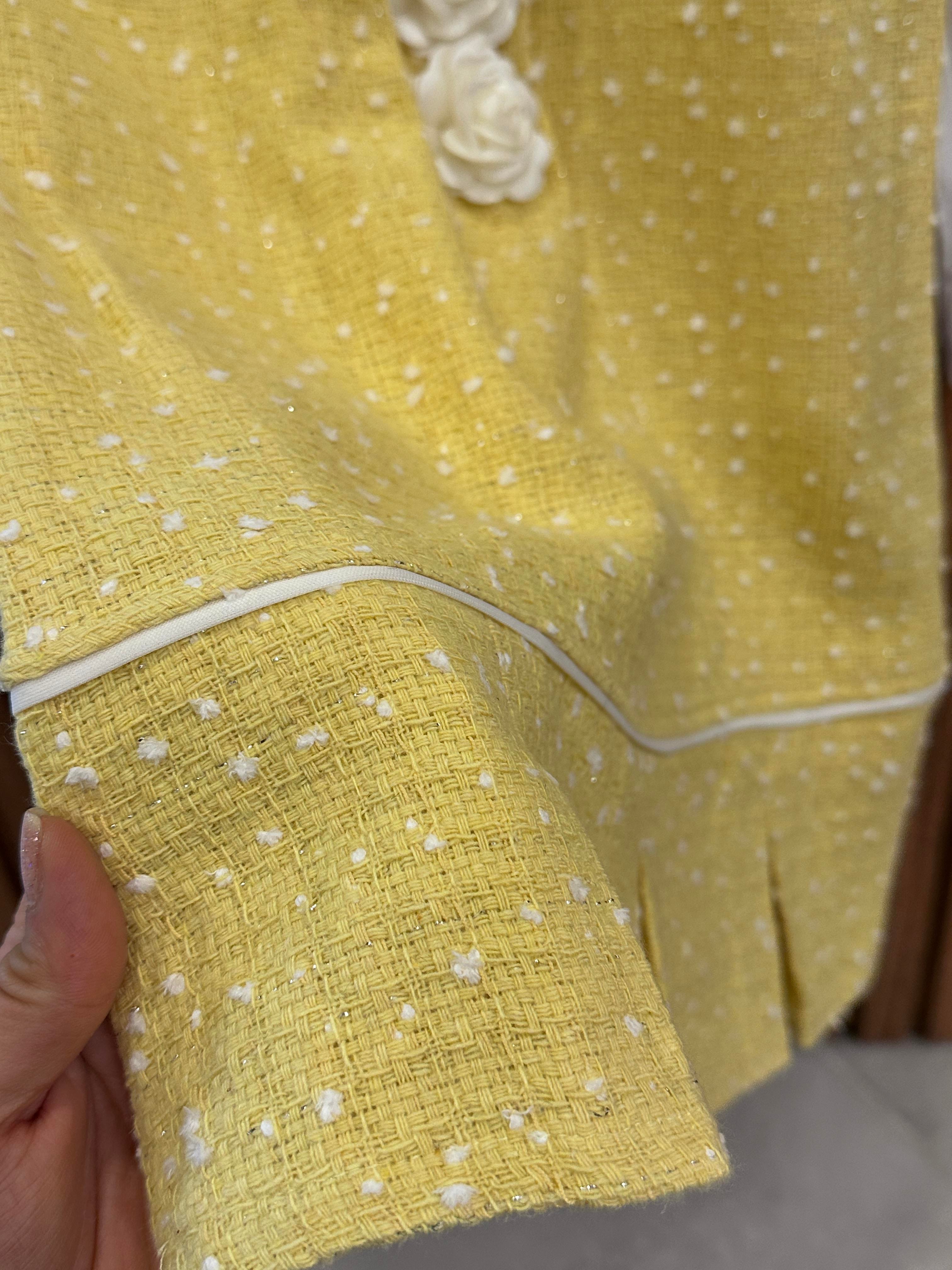 3-6 Yaş Sarı Tüvit Elbise