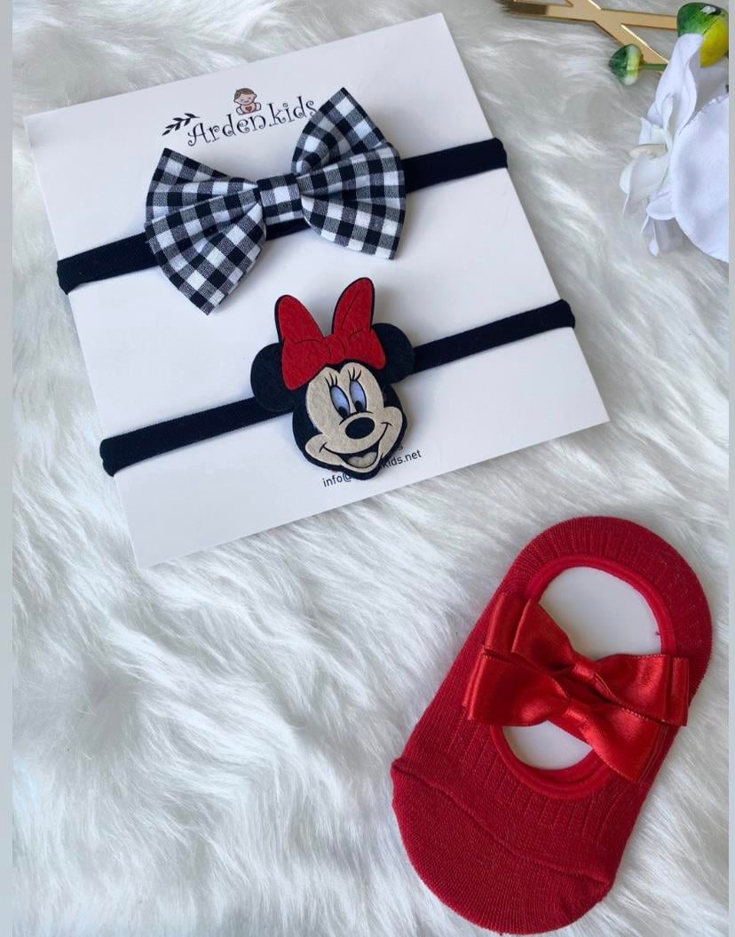 3'lü Bandana - Çorap Set