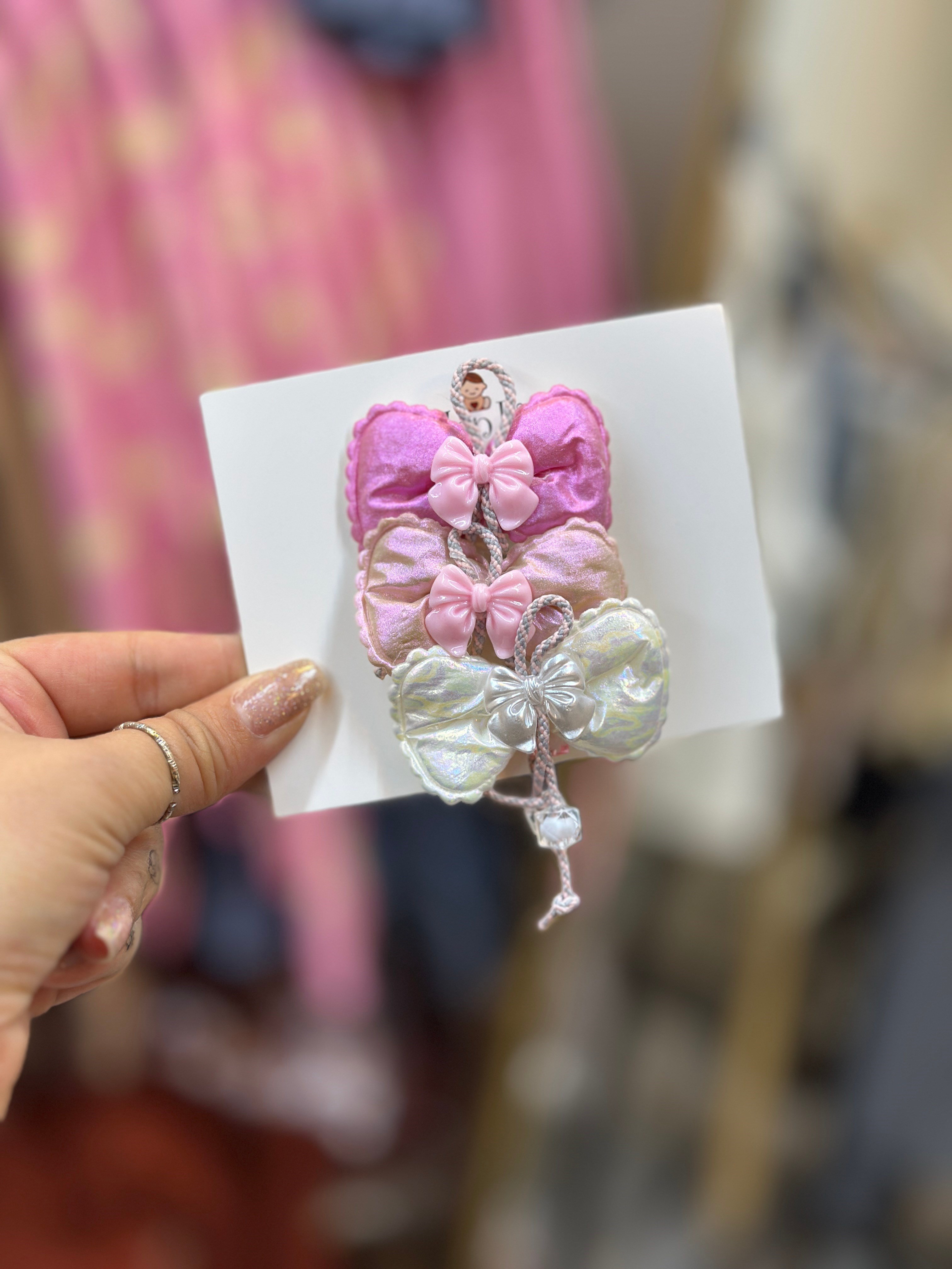 3'Lü Fiyonk Detaylı Klips Set