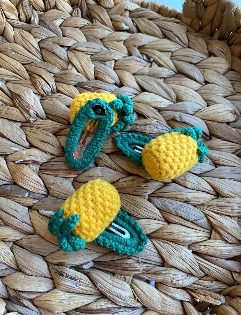 Ananas Amigurumi Klips Toka