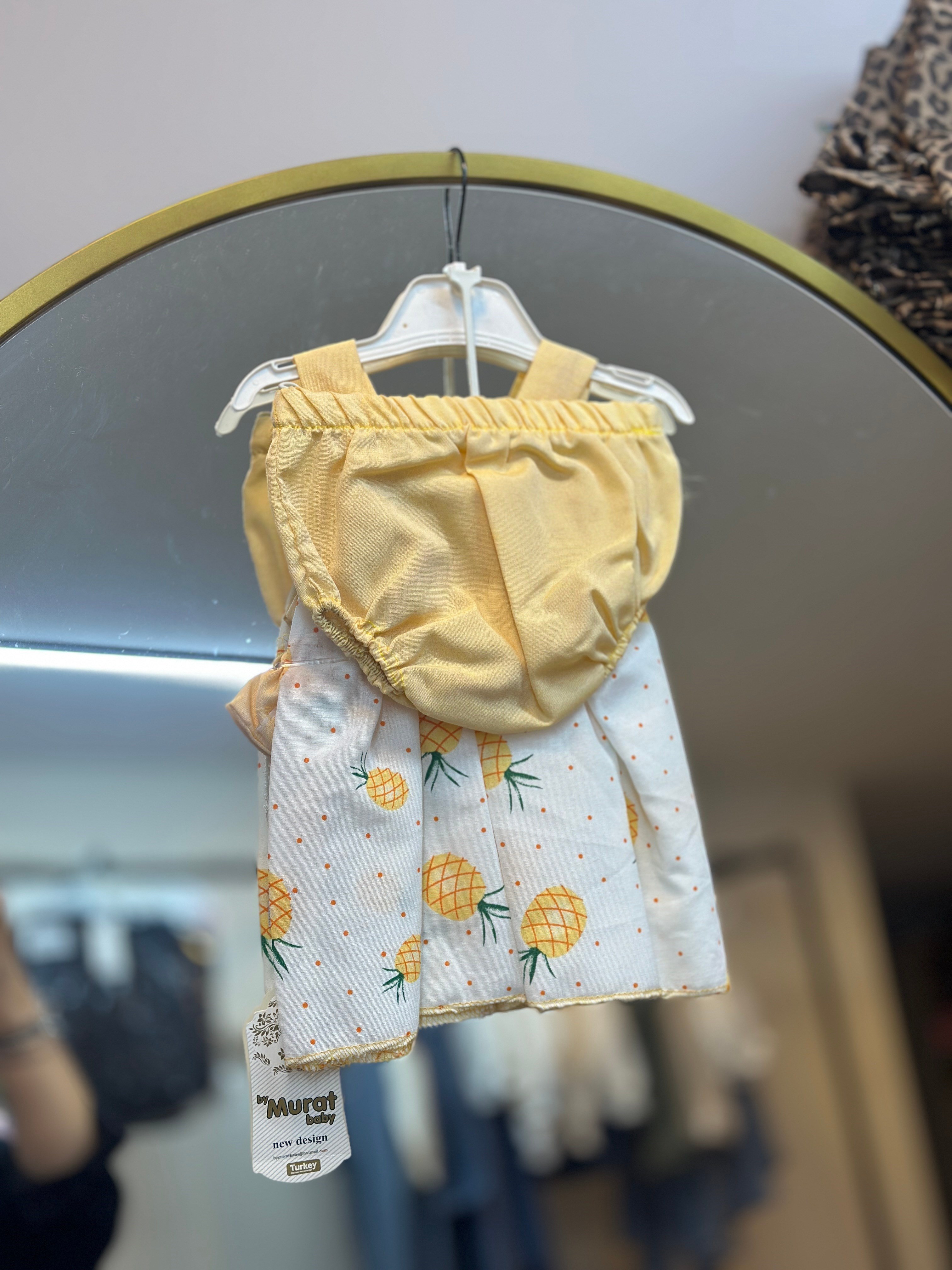 Ananas Askılı Elbise
