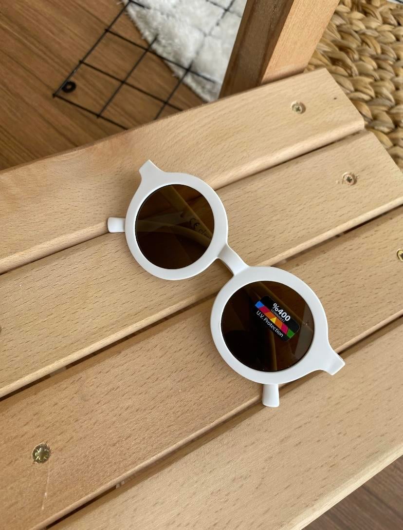 Beyaz İskandinav Gözlük