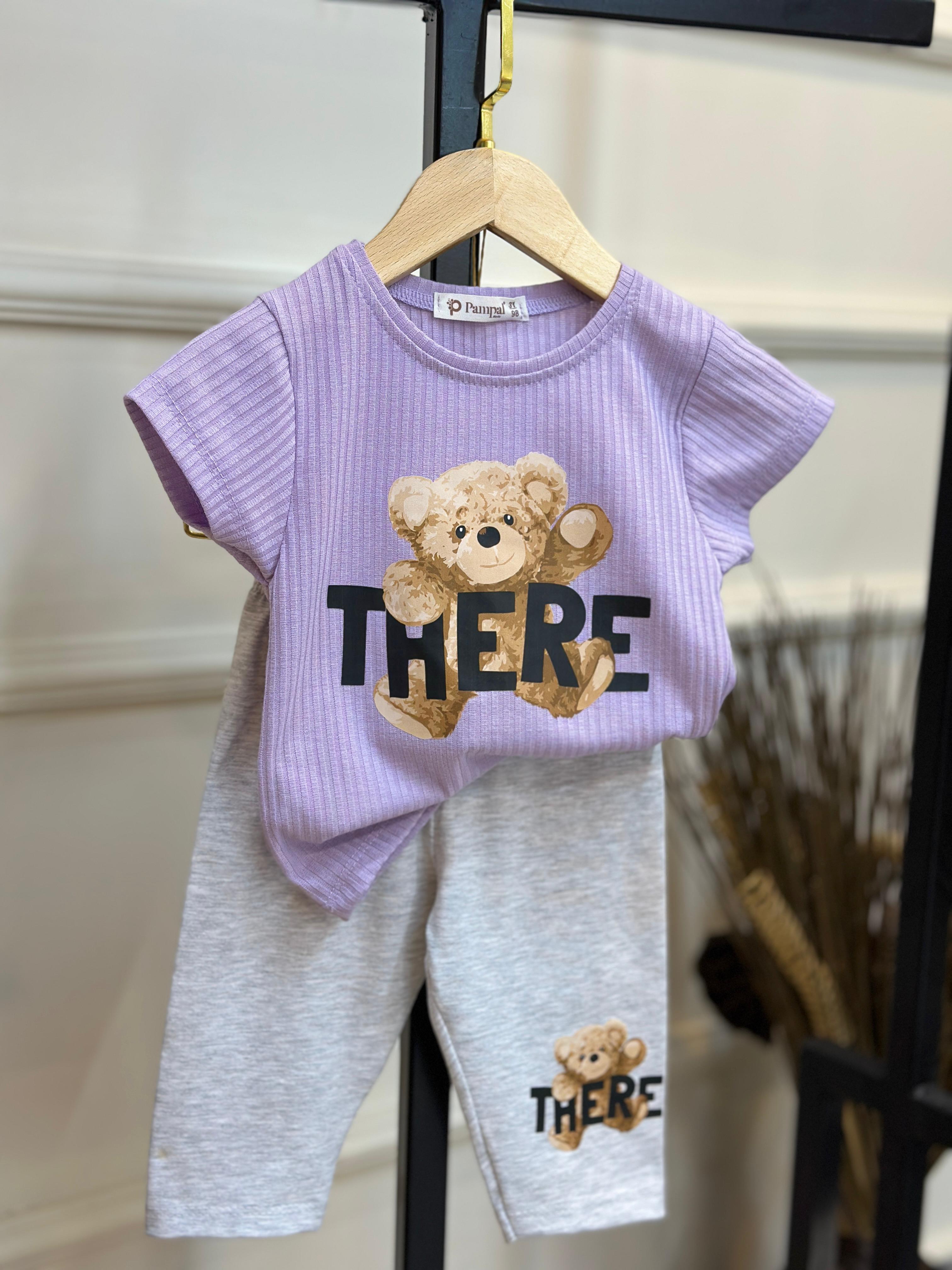 Lila Tedyy Bear takım