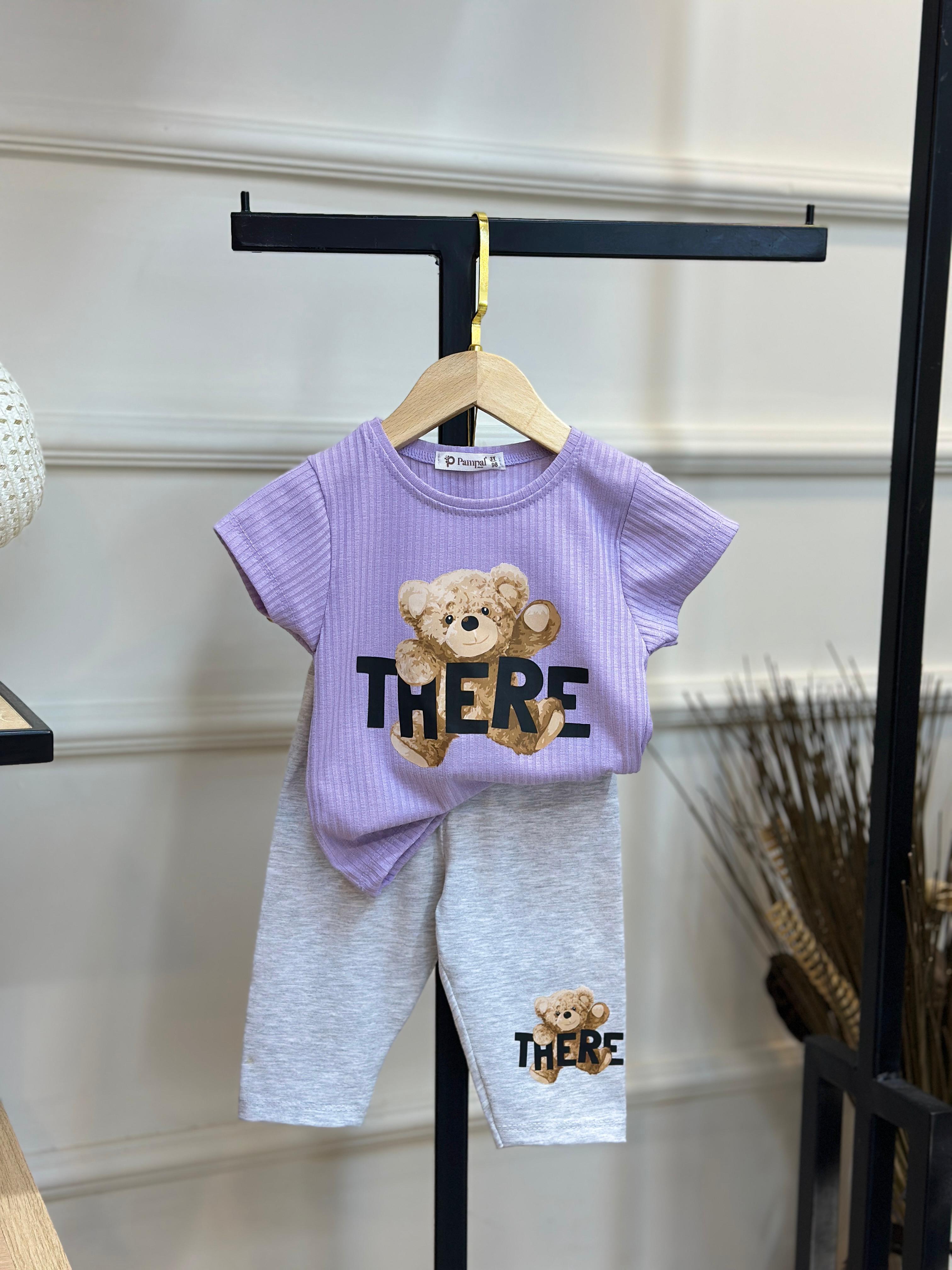 Lila Tedyy Bear takım