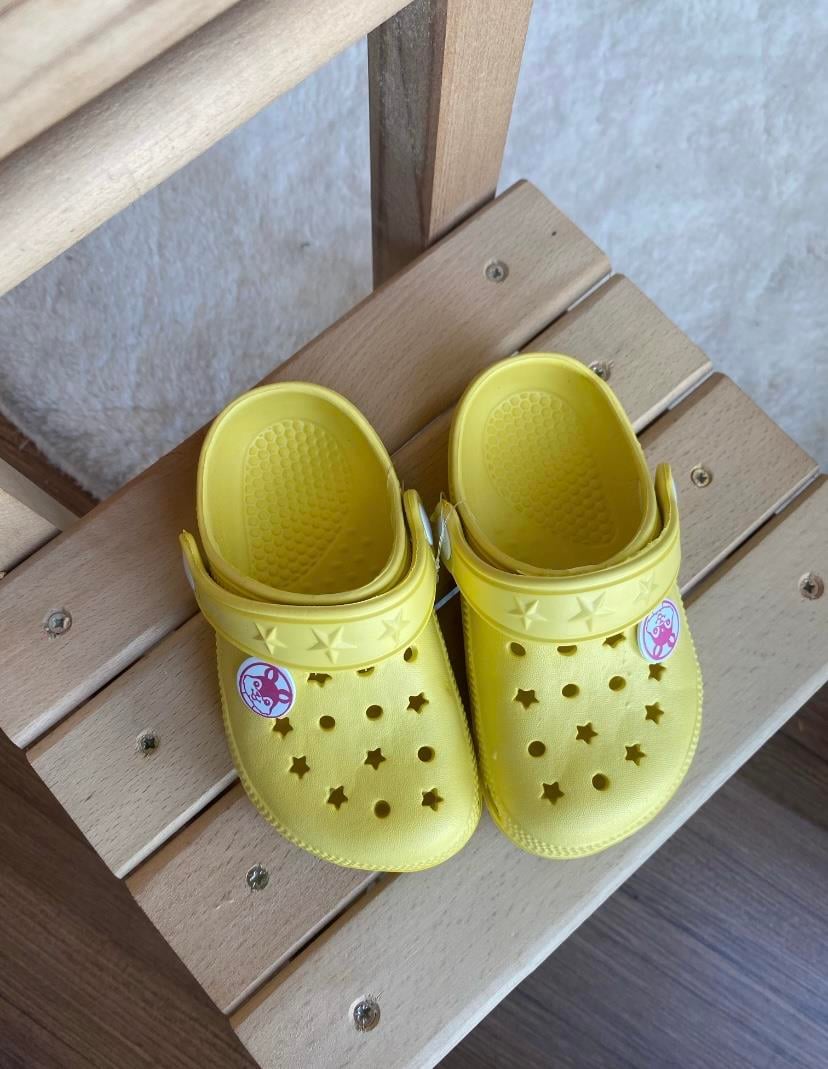 Sarı Çocuk Crocs