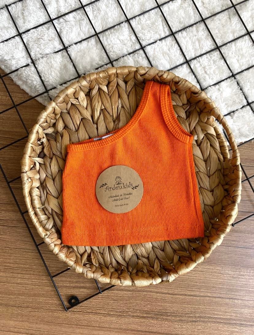 Turuncu Tek Kol Crop