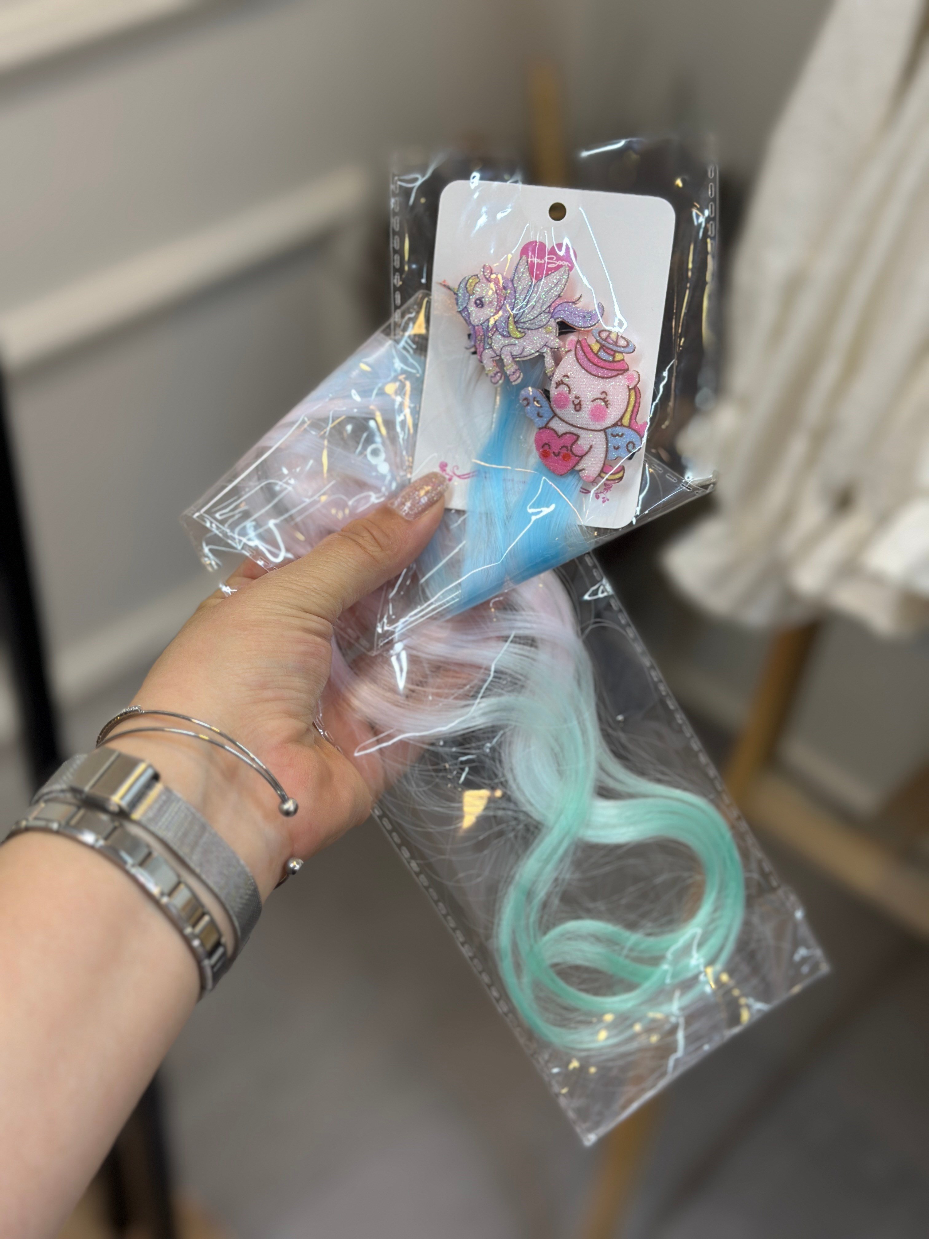 Unicorn  Klips Toka Yeşil