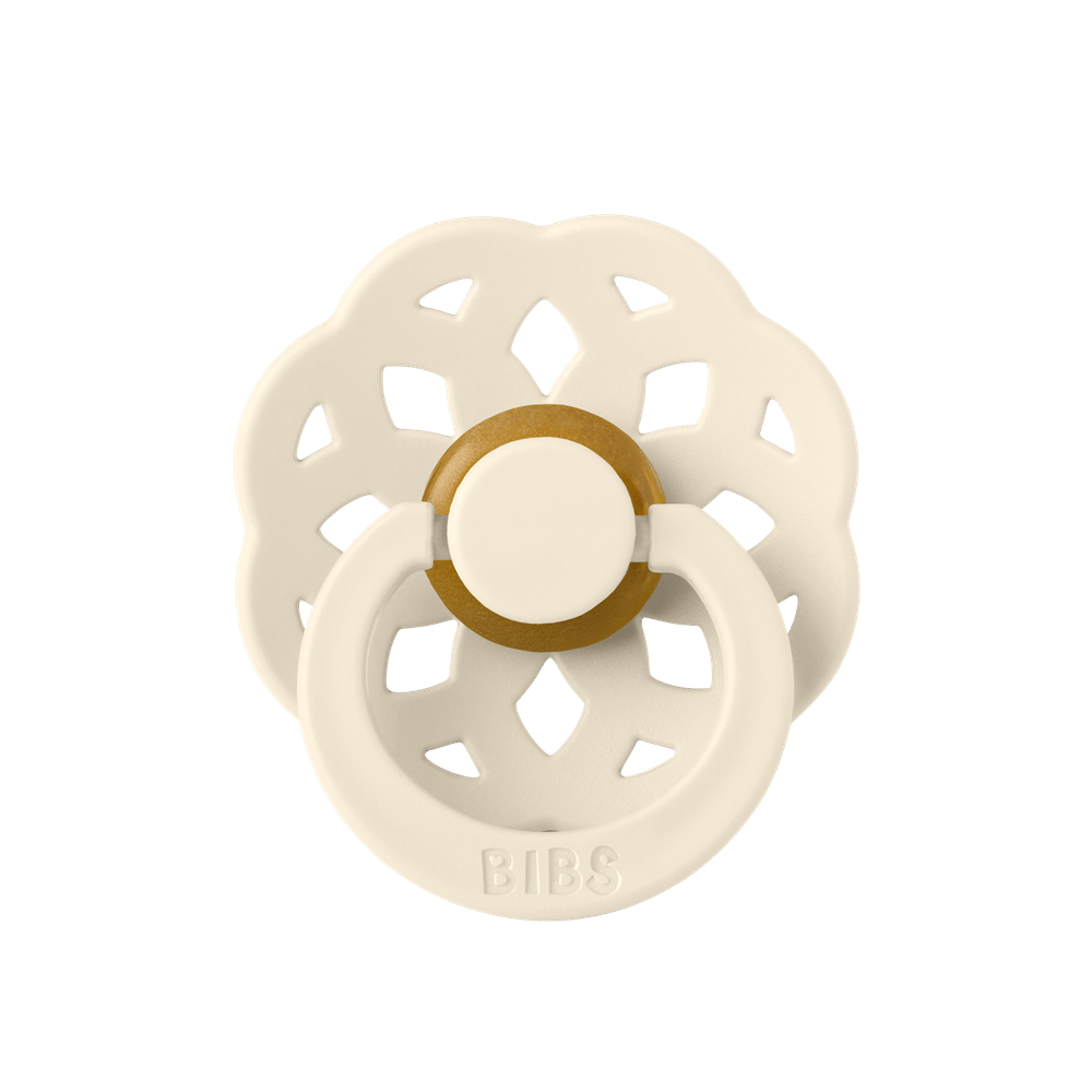 Bibs Boheme Kauçuk Emzik - Size 2 | Ivory