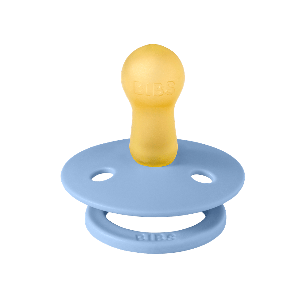 Bibs Colour Kauçuk Emzik - Size 2 | Sky Blue