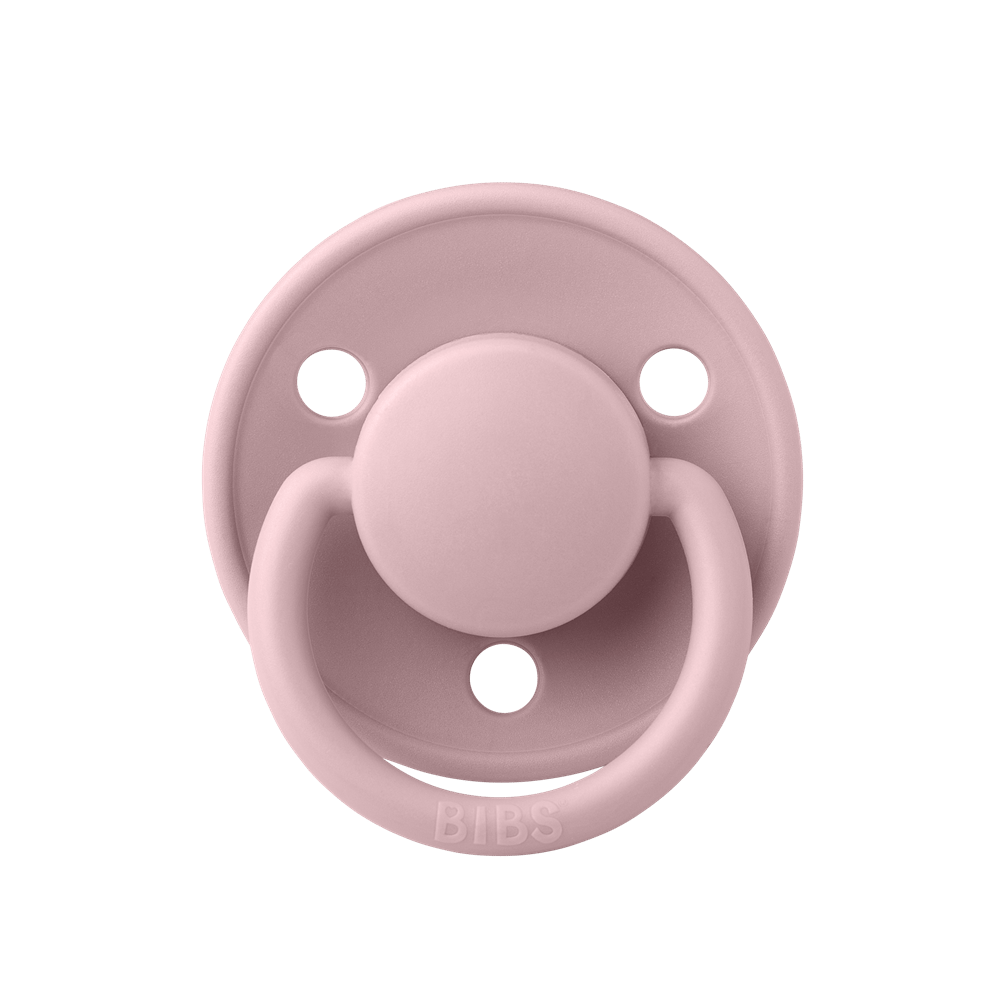 Bibs De Lux Kauçuk Emzik - Size 1 | Pink Plum