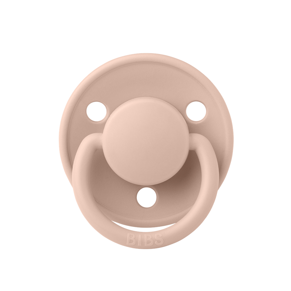Bibs De Lux Kauçuk Emzik - Size 2 | Blush