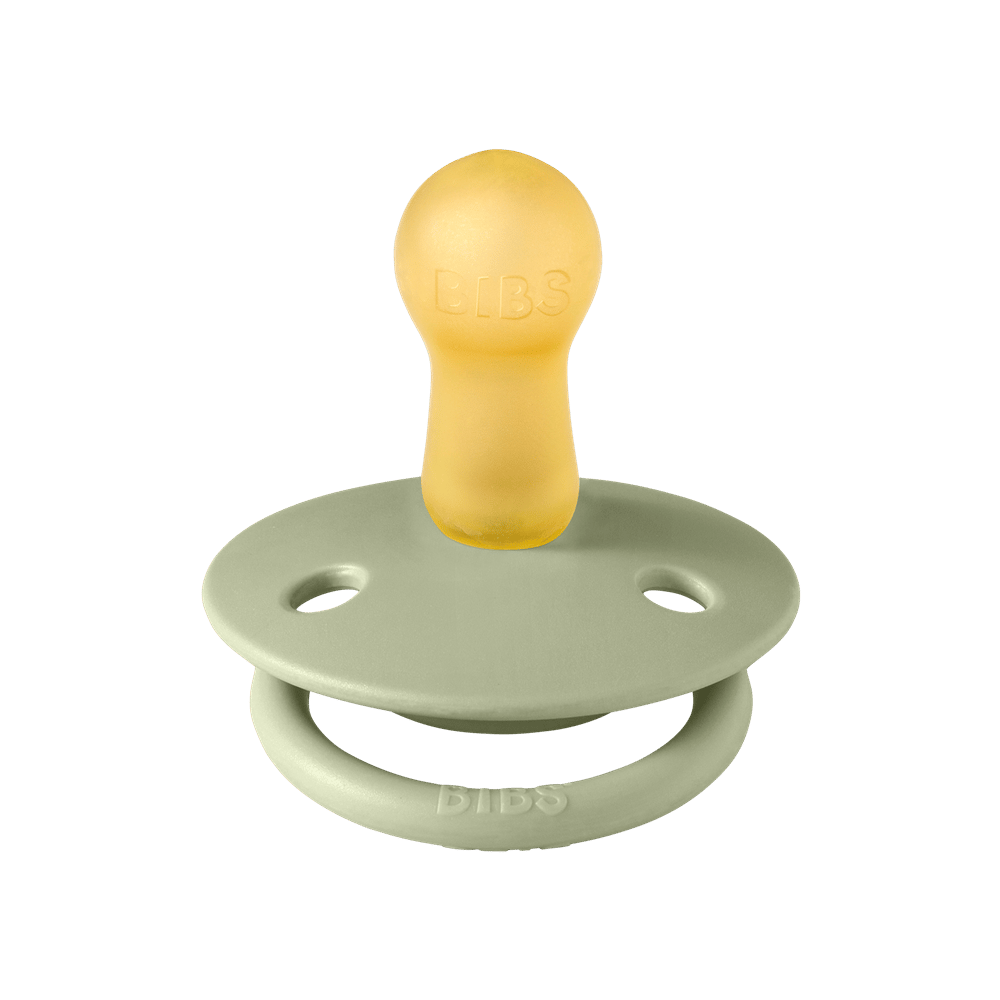 Bibs De Lux Kauçuk Emzik - Size 2 | Sage