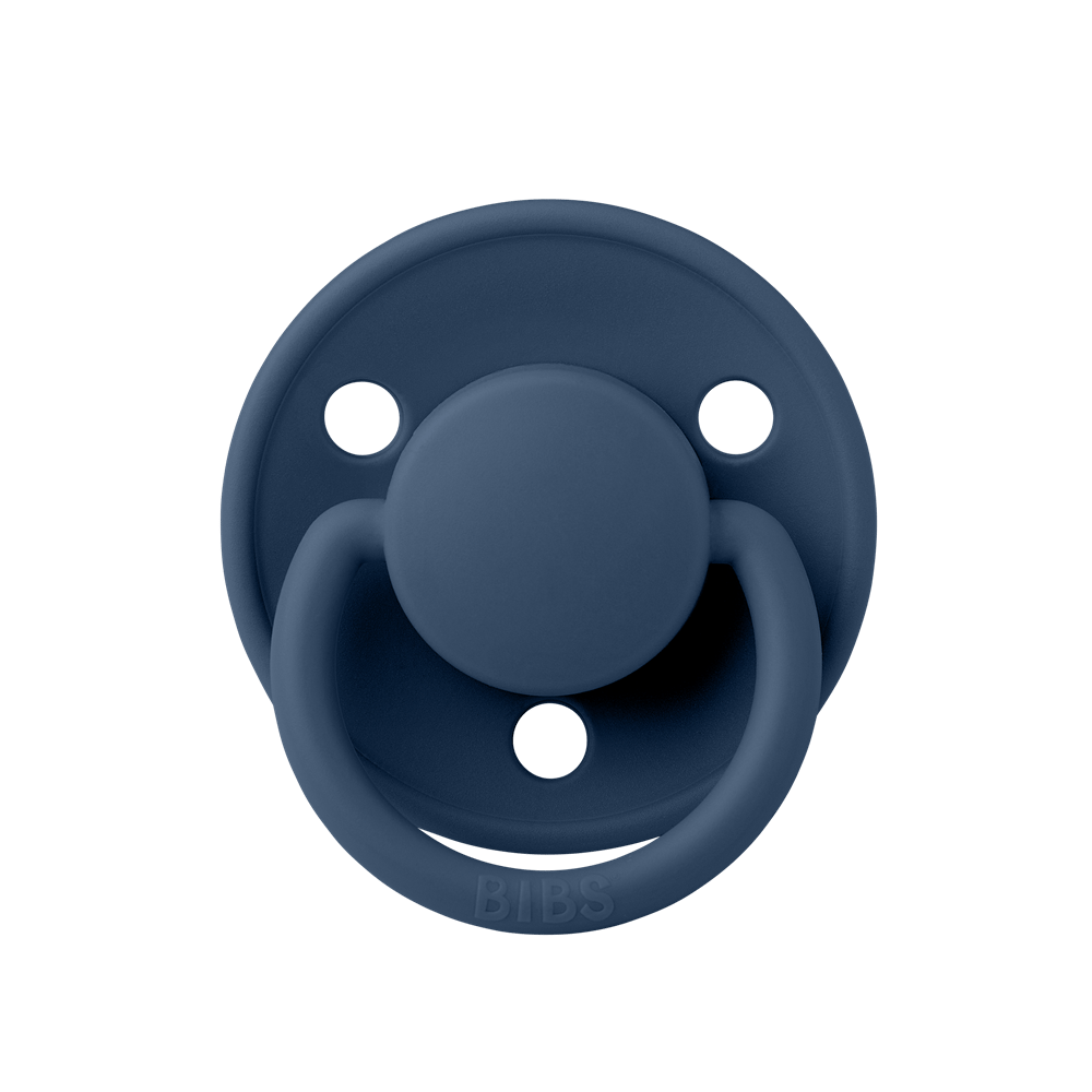 Bibs De Lux Kauçuk Emzik - Size 2 | Steel Blue 