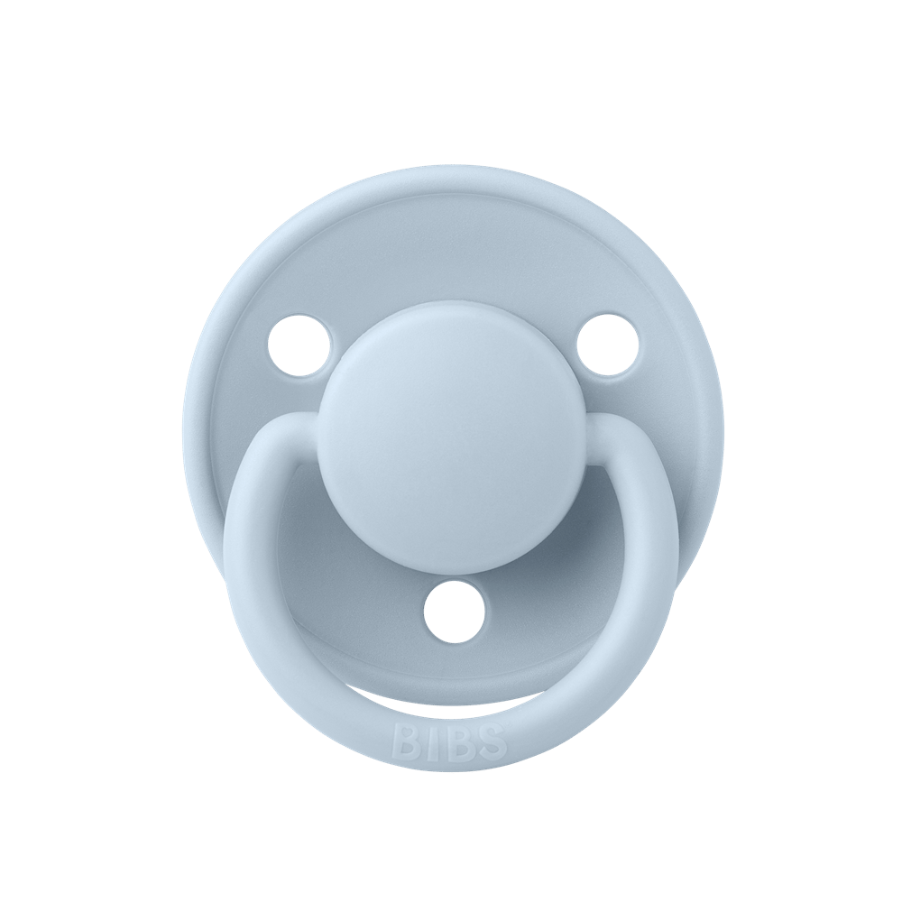 Bibs De Lux Silikon Emzik - Onesize 0-36 Ay | Baby Blue