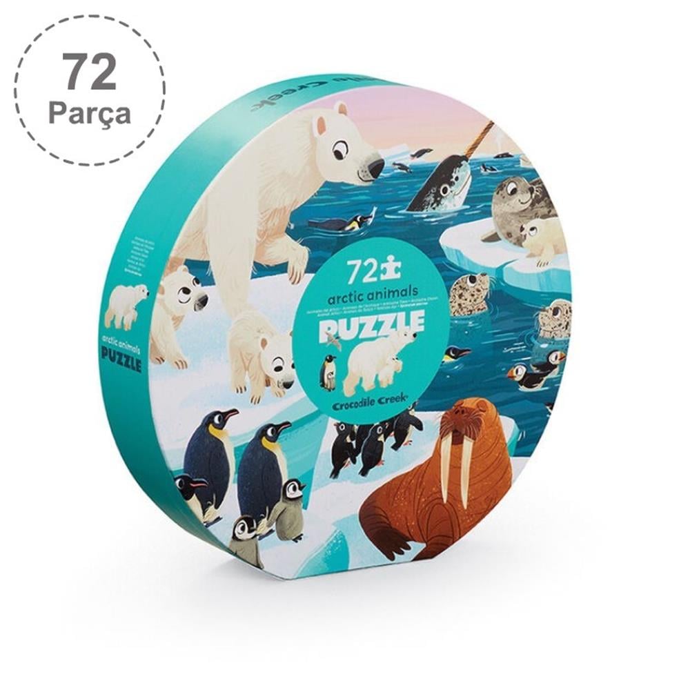 Crocodile Creek Dekoratif Puzzle - 72 Parça - Arctic Animals