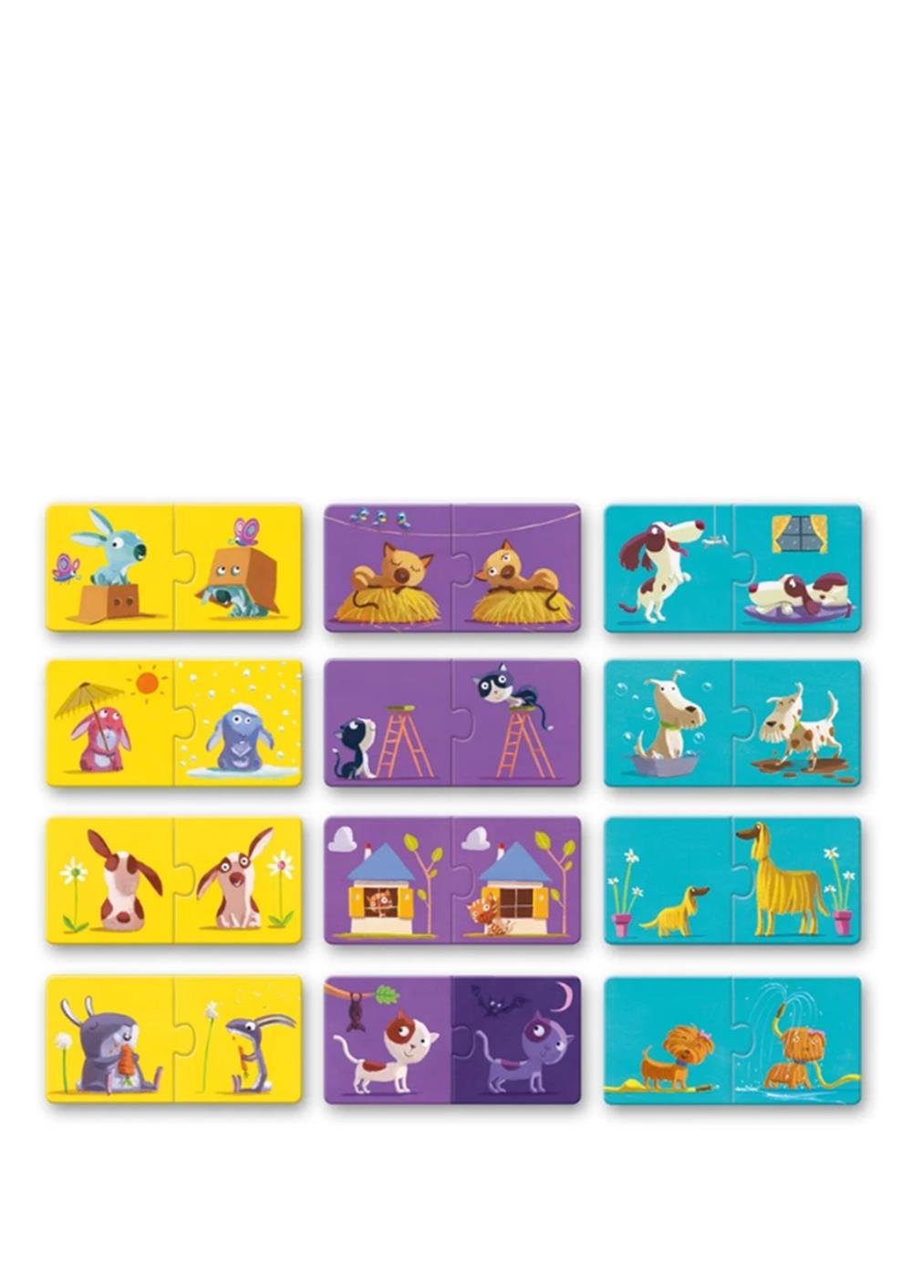 Djeco İkili Puzzle - Duo Opposites 