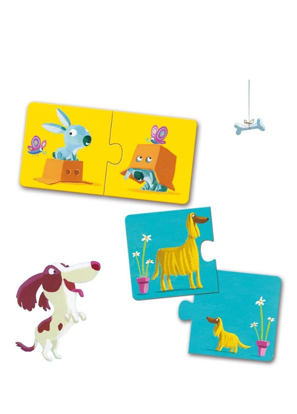 Djeco İkili Puzzle - Duo Opposites 