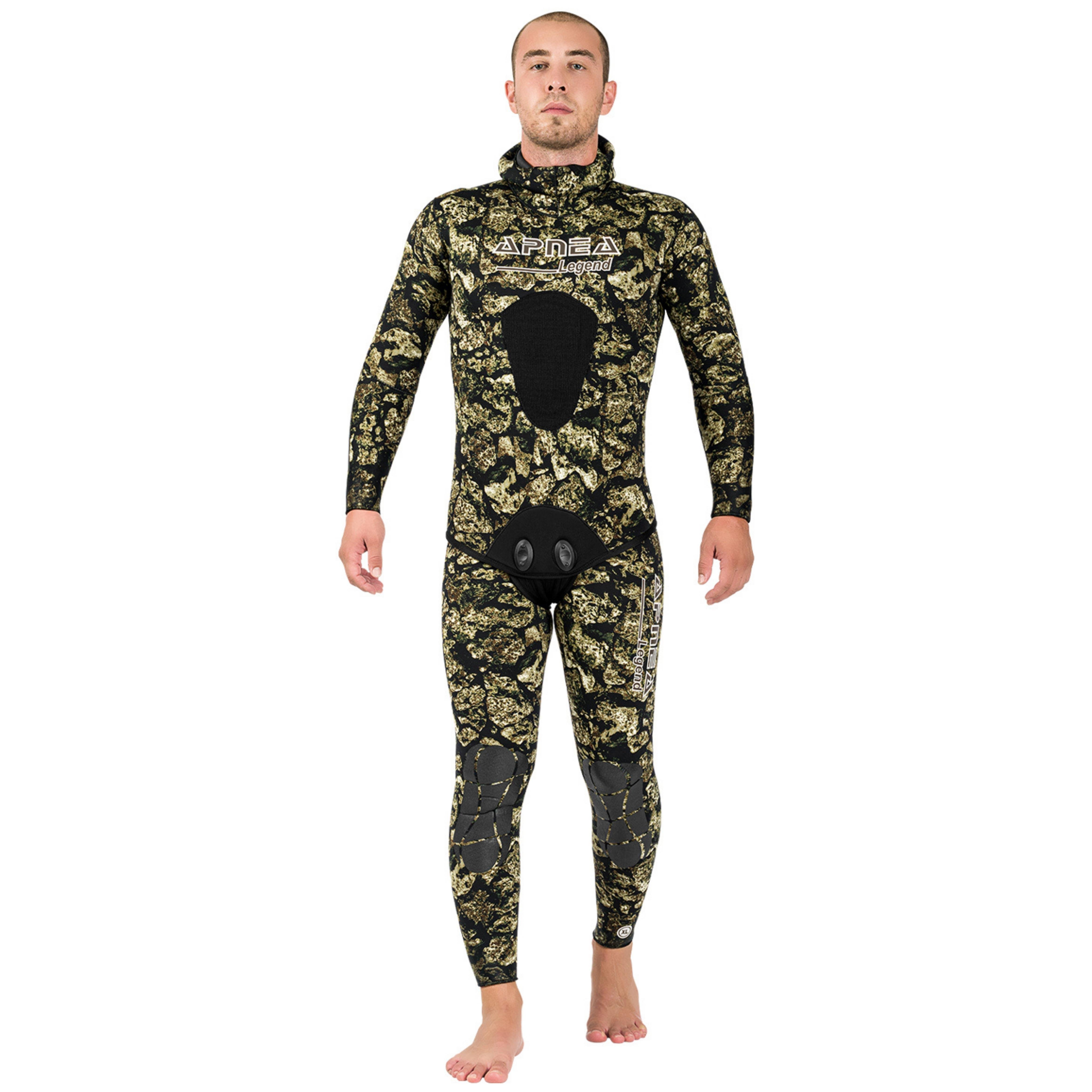 Apnea 5 mm Legend Rock Camou 3D Dalış Elbisesi