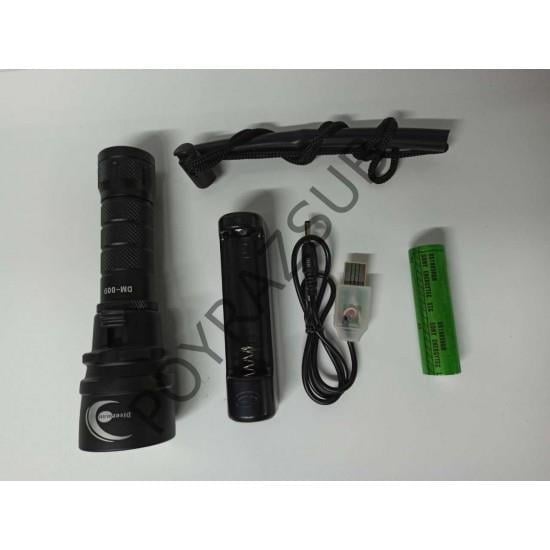 Diverman DM-009 Dalış Feneri 800 Lümen