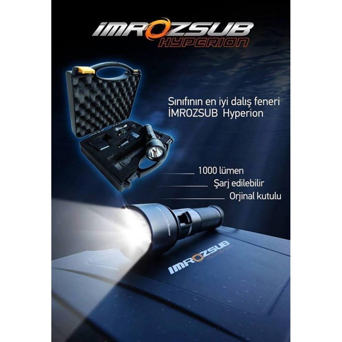 İmrozsub Hyperion 1000 lümen fener