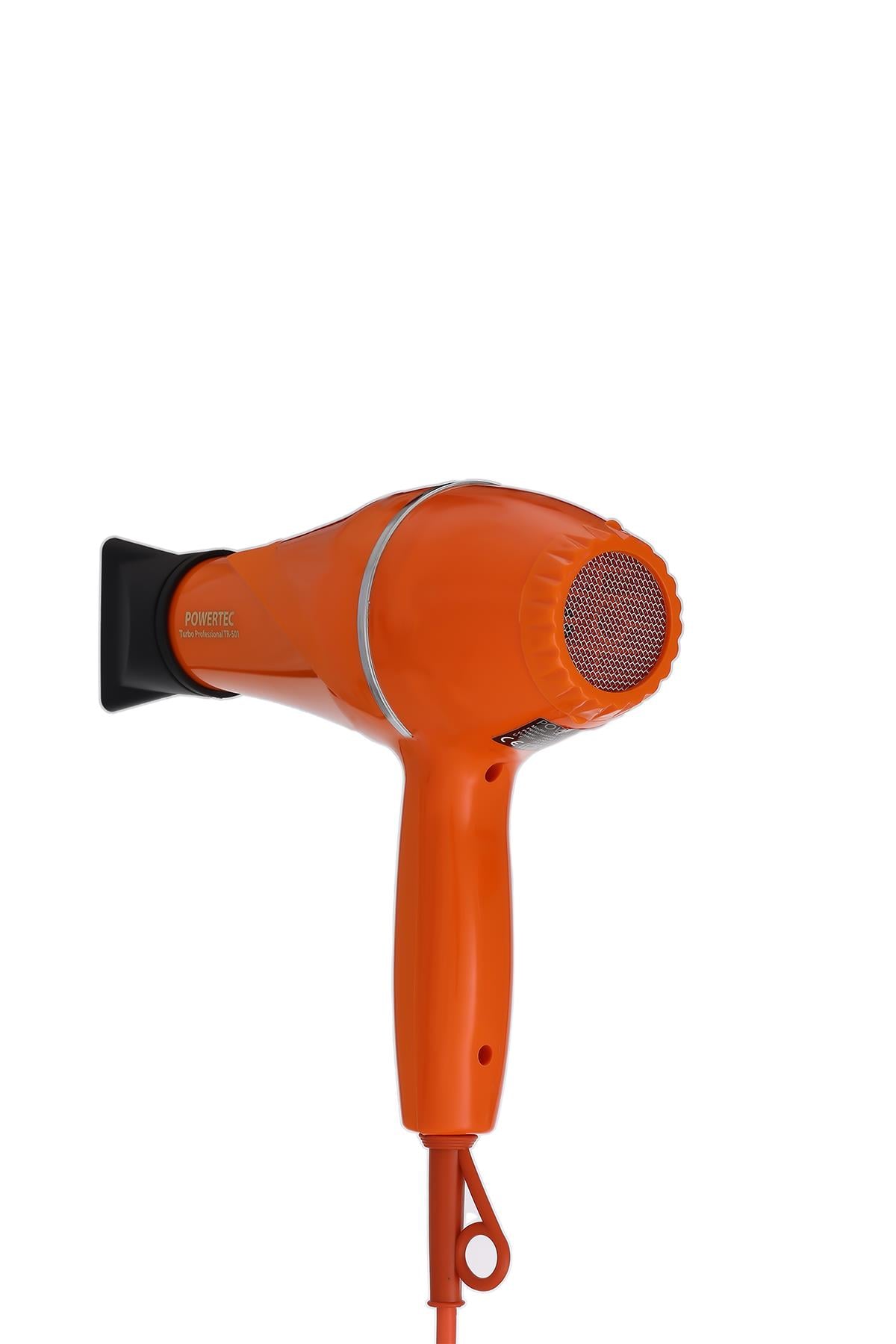 Powertec TR-501+Renkli Vigo Başlıklı Profesyonel Renkli Fön Makinesi