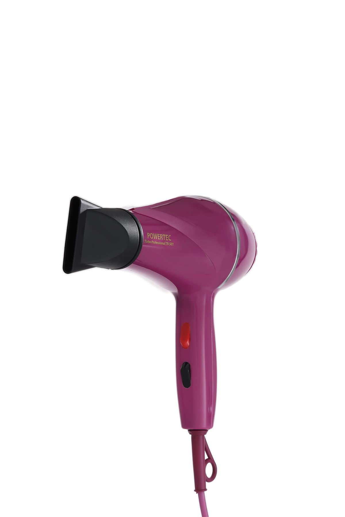 Powertec TR-501+Renkli Vigo Başlıklı Profesyonel Renkli Fön Makinesi
