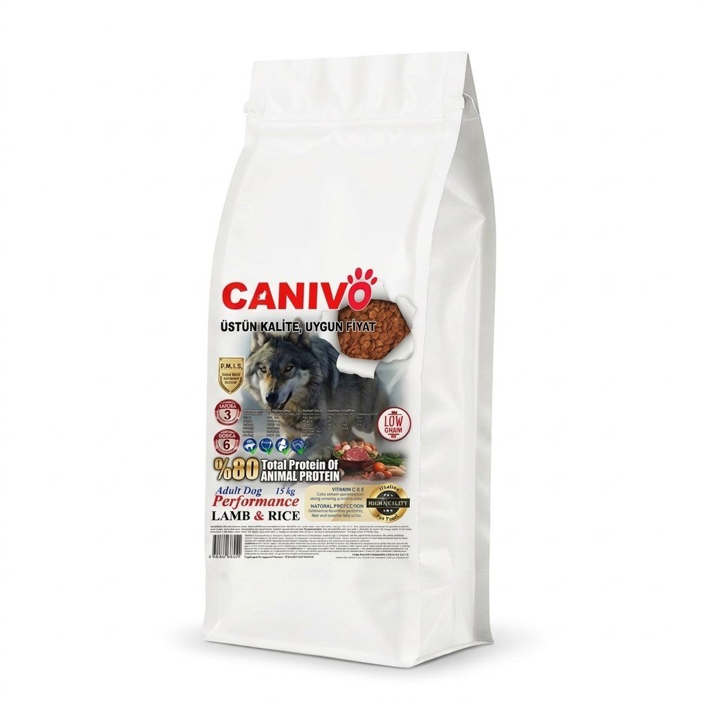 Yetişkin Köpek Maması Kuzulu &Pirinçli - Sağlıklı Köpek Maması | Canivo Pets
