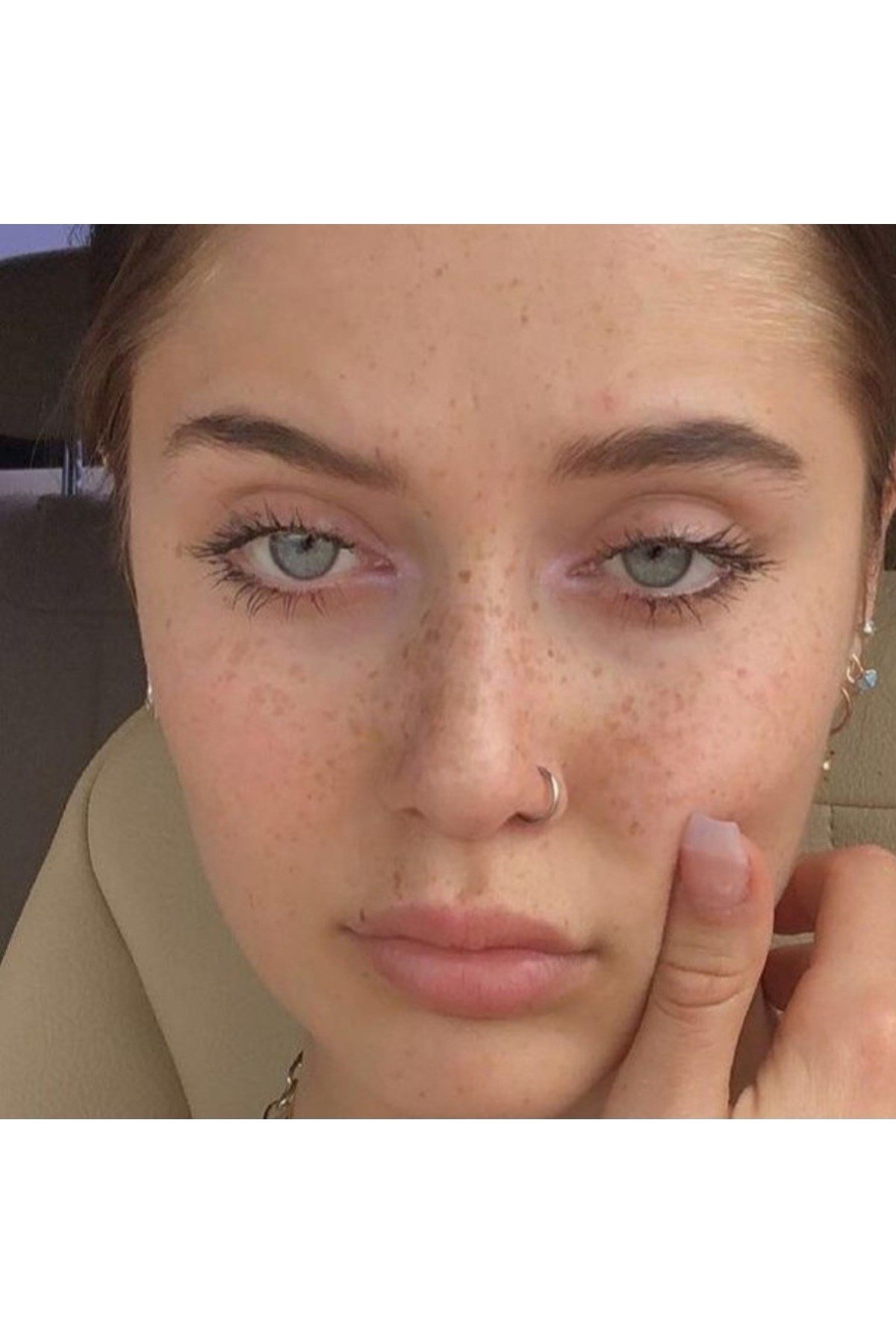 Cerrahi Çelik 6 mm Silver Renk Çelik Halka Burun Piercing Halka Hızma