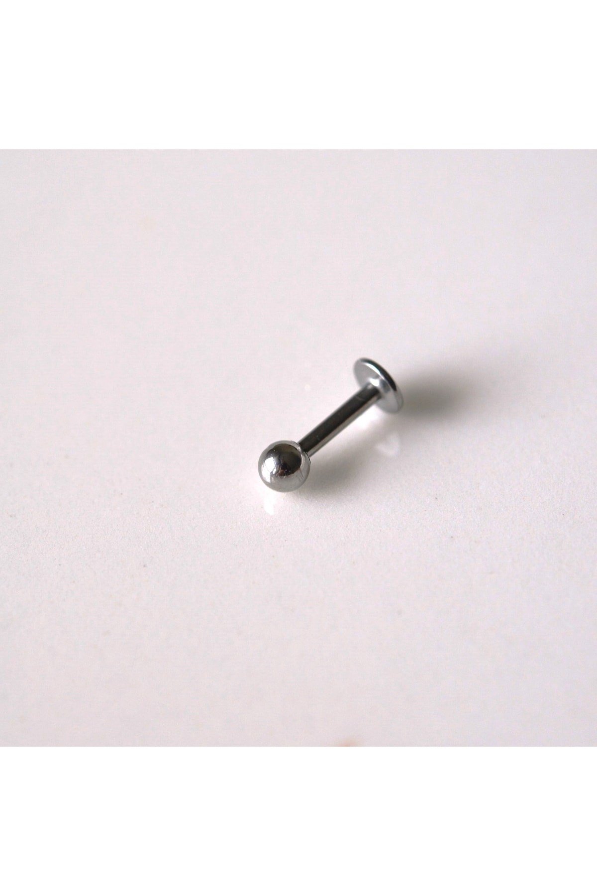 Cerrahi Çelik Top Piercing Tragus Helix Lob Conch Kııkırdak 6 Mm Silver Renk