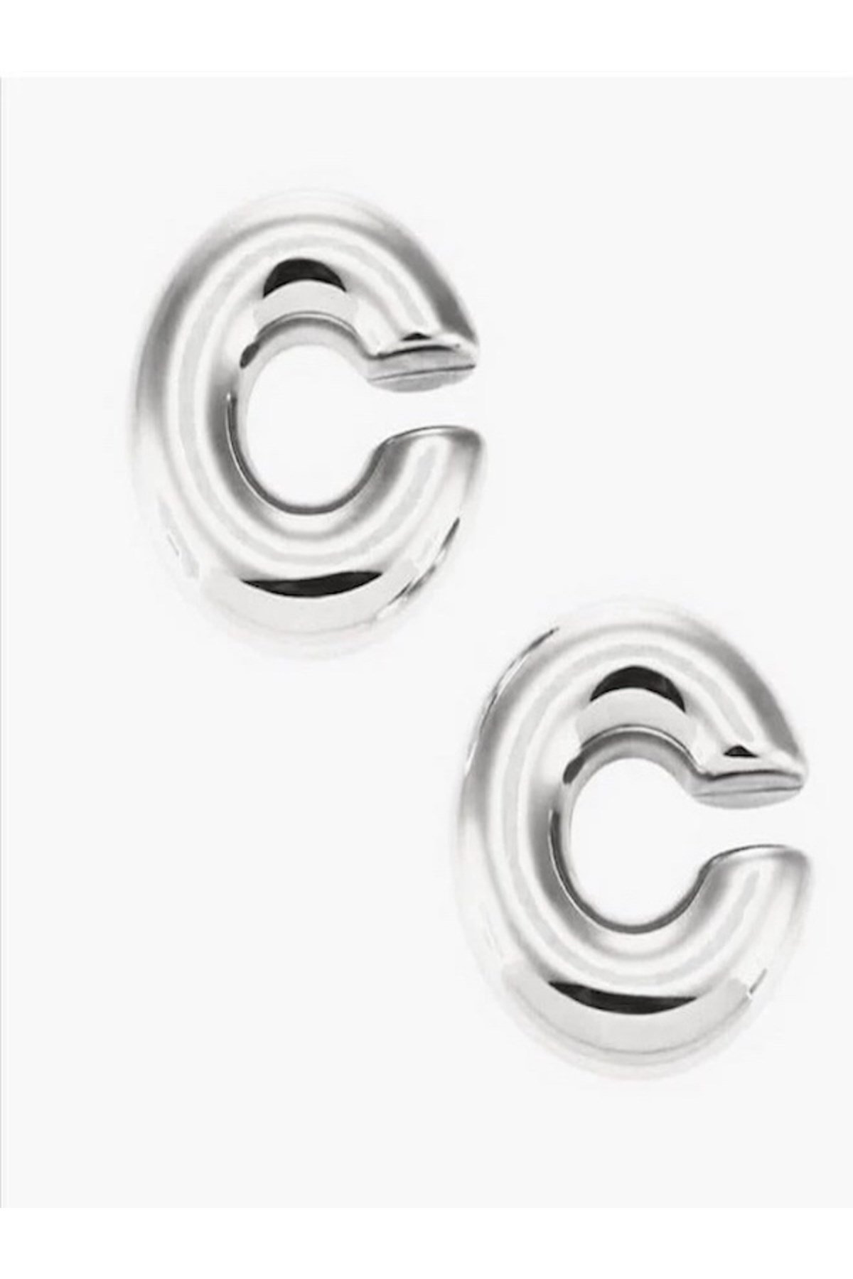 Chunky Earcuff Bombeli Earcuff Silver Renk