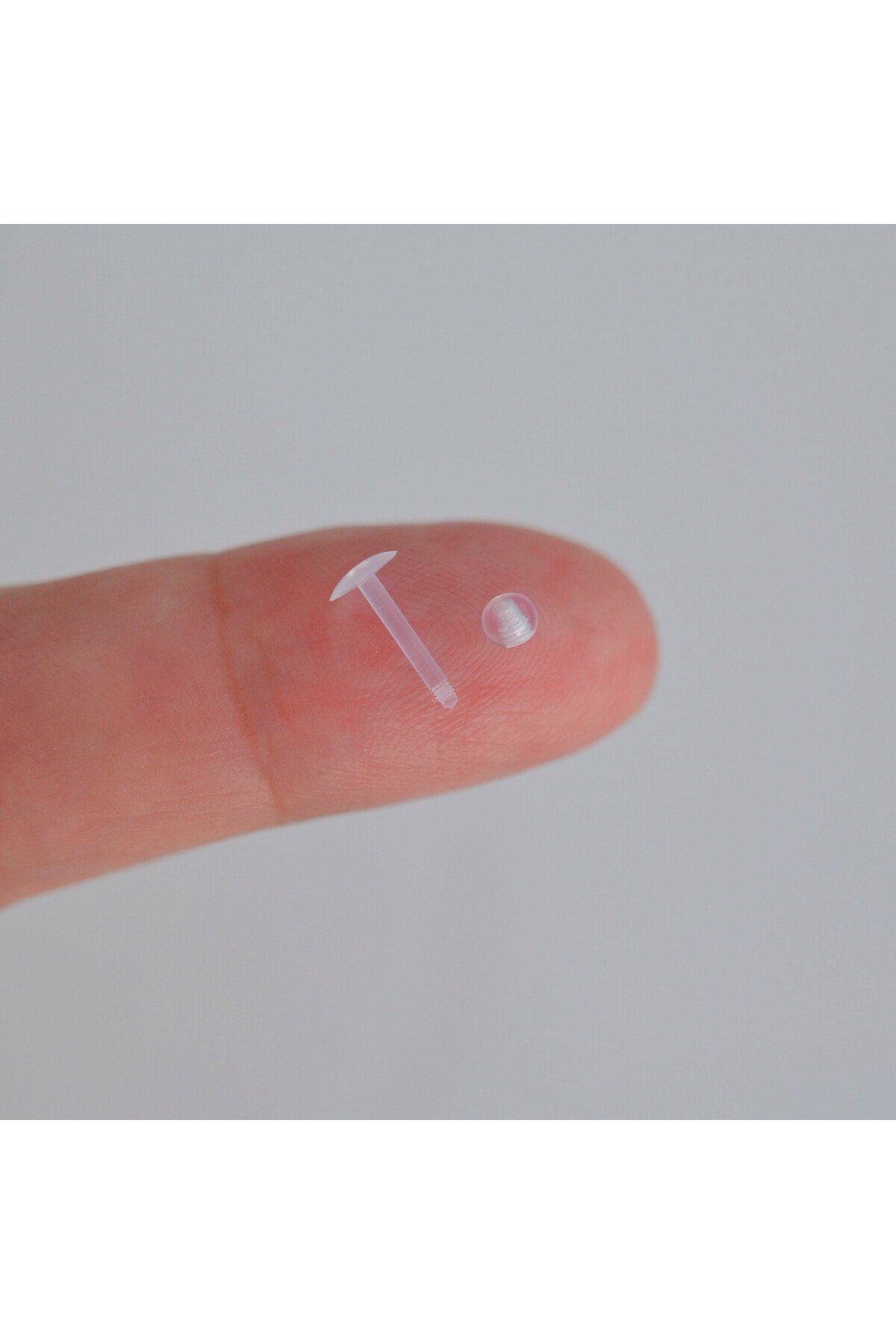 Çok Hafif Esnek Piercing Alerji Yapmayan Bioplast Piercing Görünmez Piercing