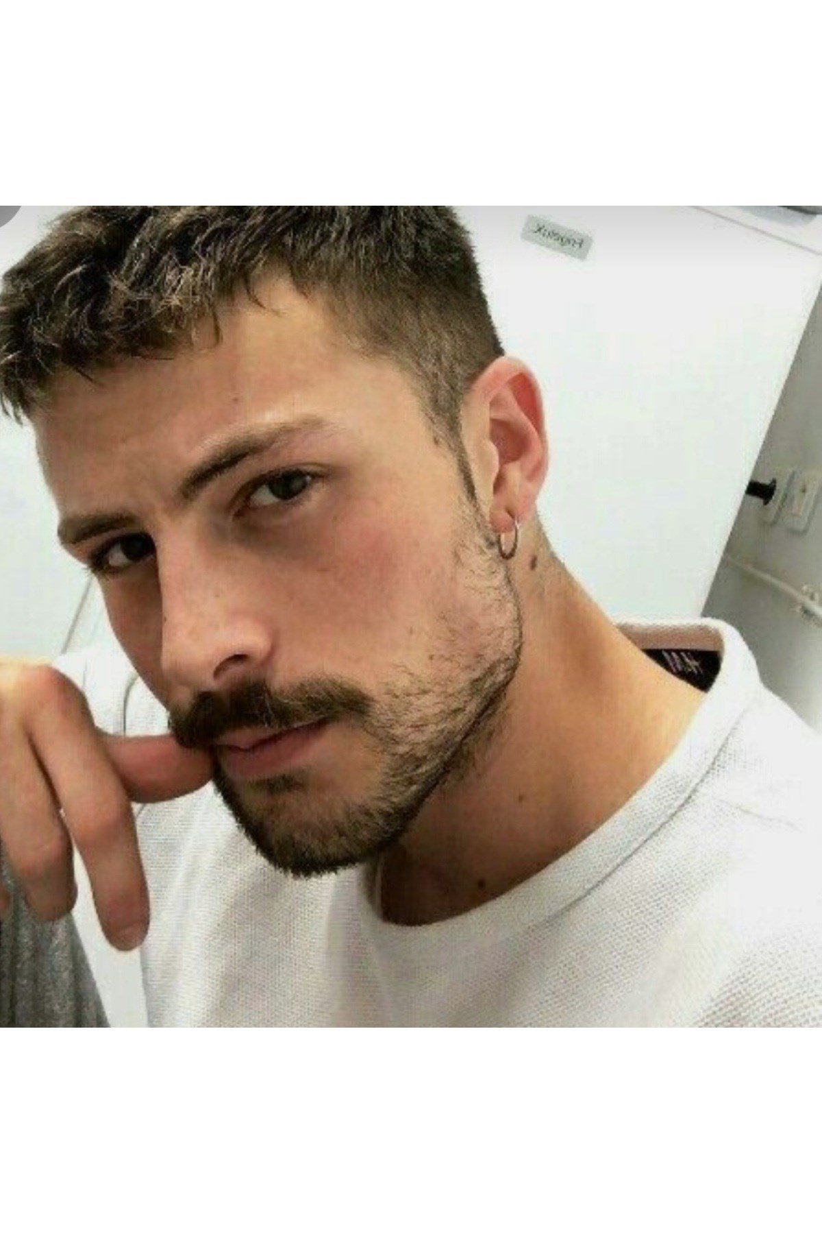 Erkek Cerrahi Çelik Küpe Silver Renk 18 mm Halka TEK ADET